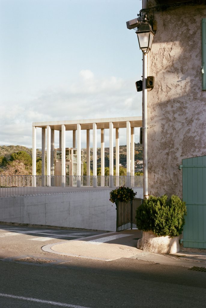 Biot Municipal Building Extension by Atelier EGR in Biot, France. Photo by Giaime Meloni.