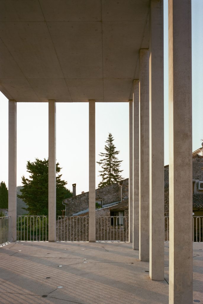 Biot Municipal Building Extension by Atelier EGR in Biot, France. Photo by Giaime Meloni.