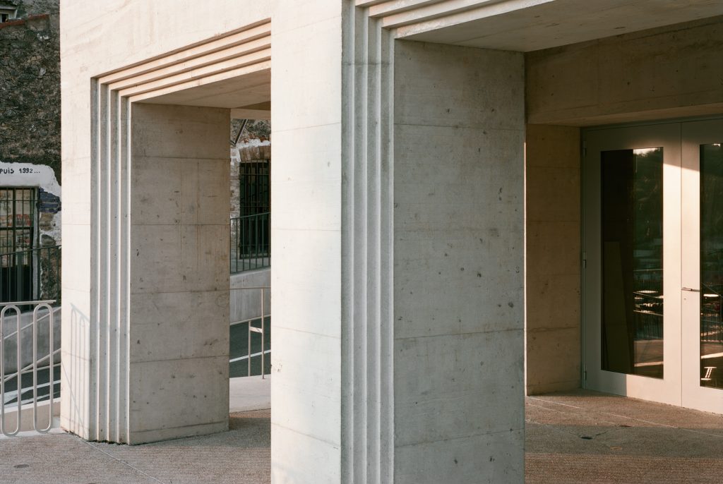 Biot Municipal Building Extension by Atelier EGR in Biot, France. Photo by Giaime Meloni.