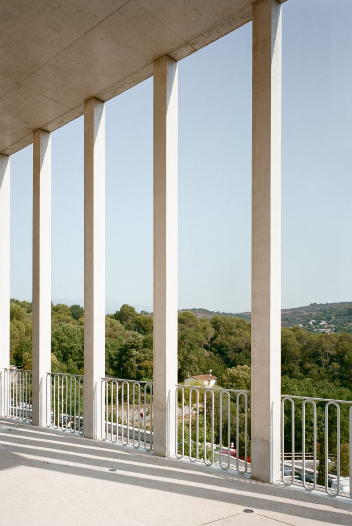 Biot Municipal Building Extension by Atelier EGR in Biot, France. Photo by Giaime Meloni.