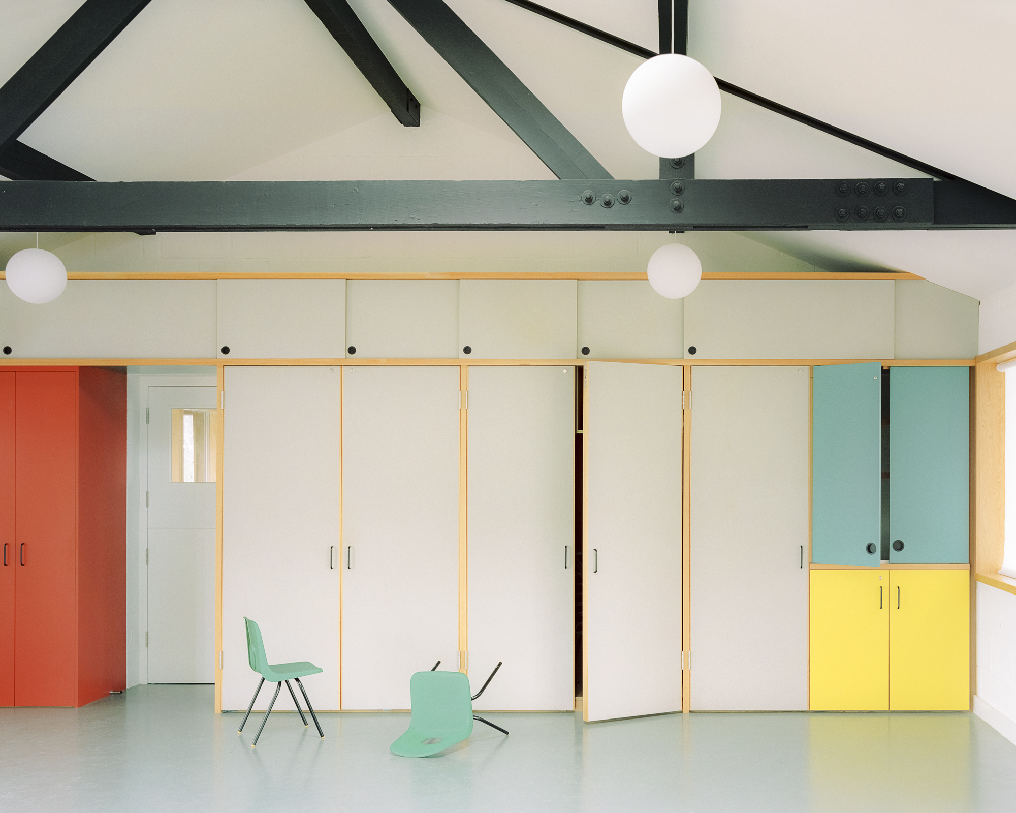 Surrey Docks Farm by Pup Architects in Rotherhithe, London. Photo by Simone Bossi.