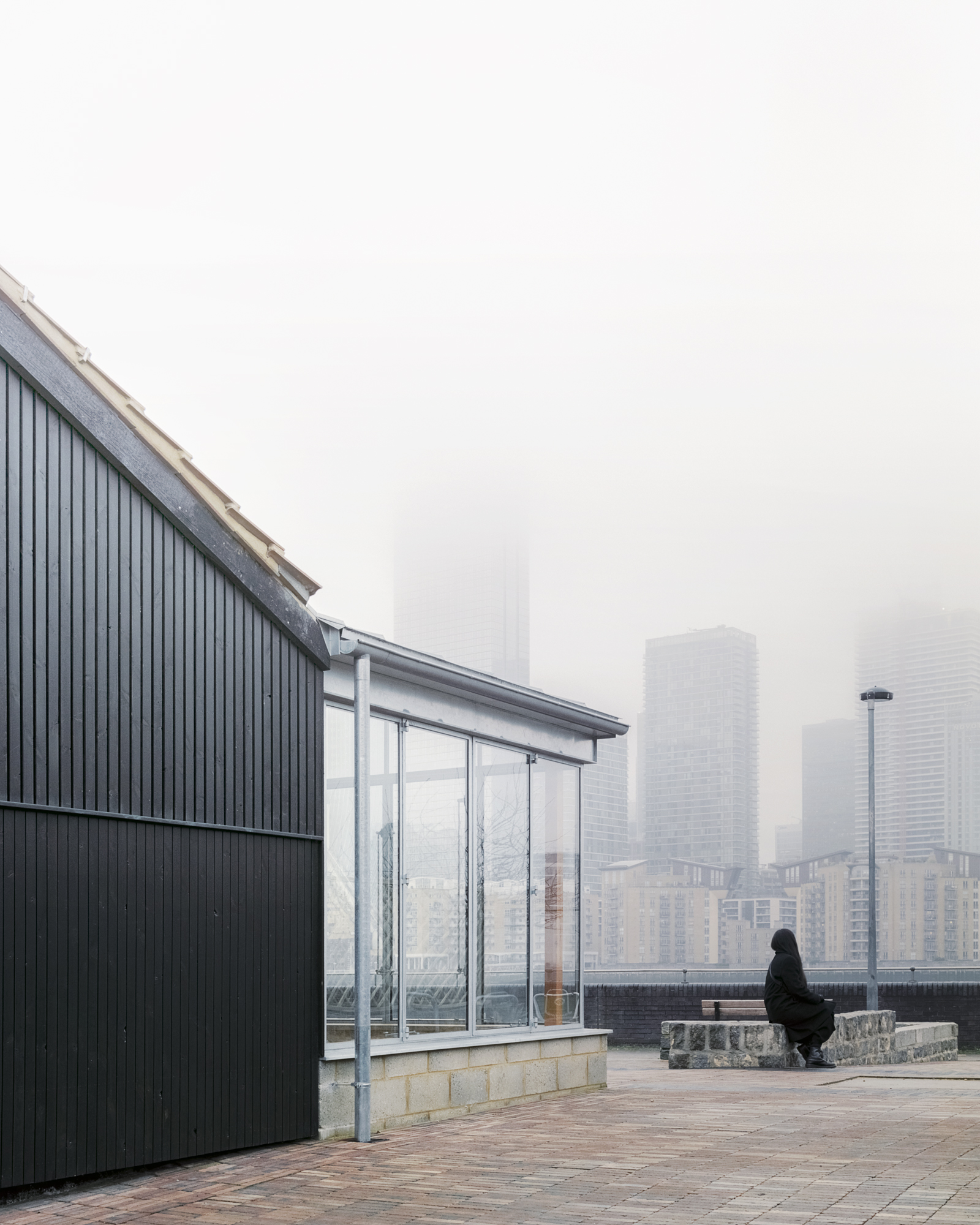 Surrey Docks Farm and Canary Wharf by Pup Architects. Photo by Simone Bossi.