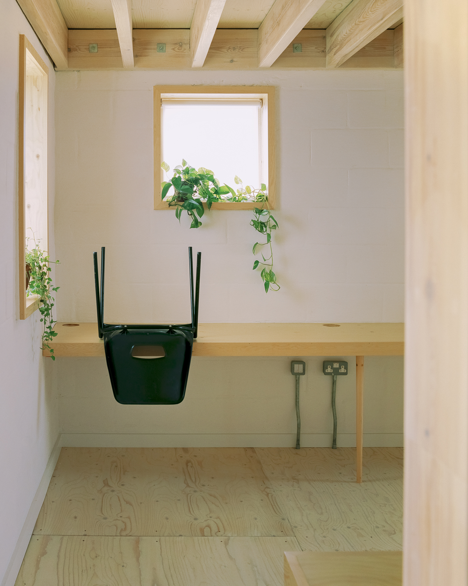 Office at Surrey Docks Farm by Pup Architects. Photo by Simone Bossi.