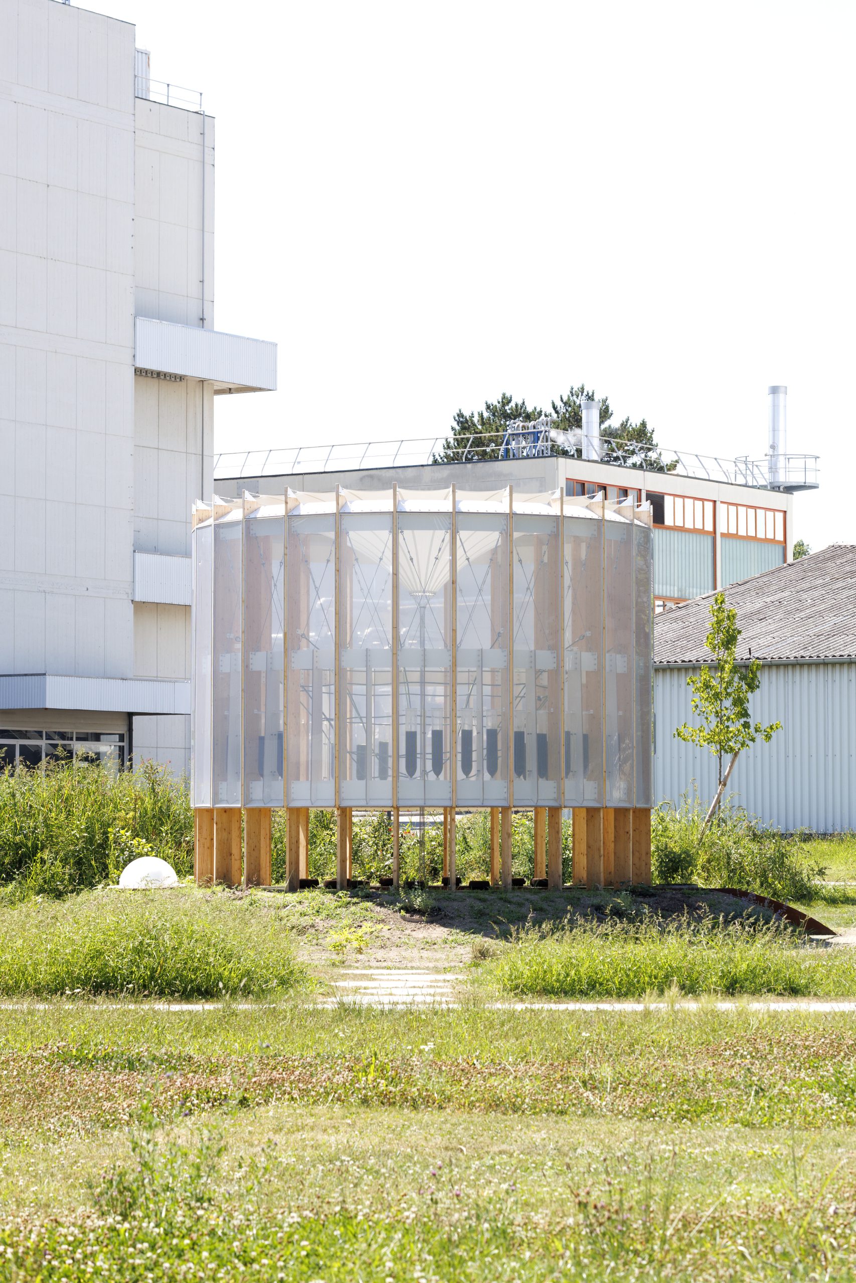 AirBubble restorative space by ecoLogicStudio. Photo by Pepe Fotografia.