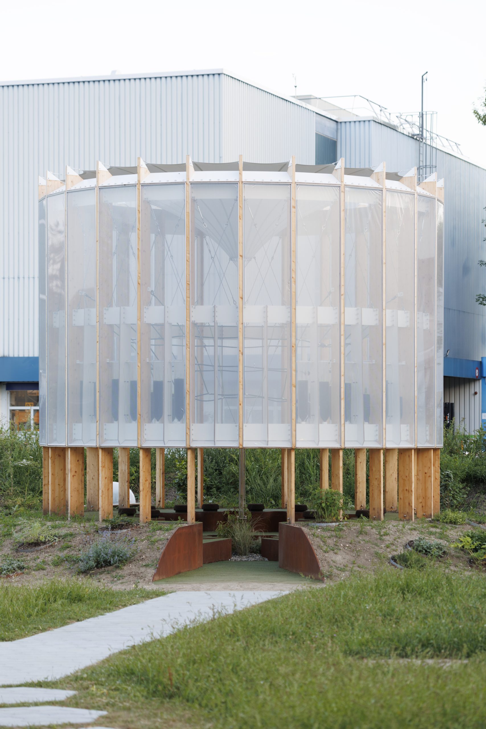 AirBubble restorative space by ecoLogicStudio. Photo by Pepe Fotografia.