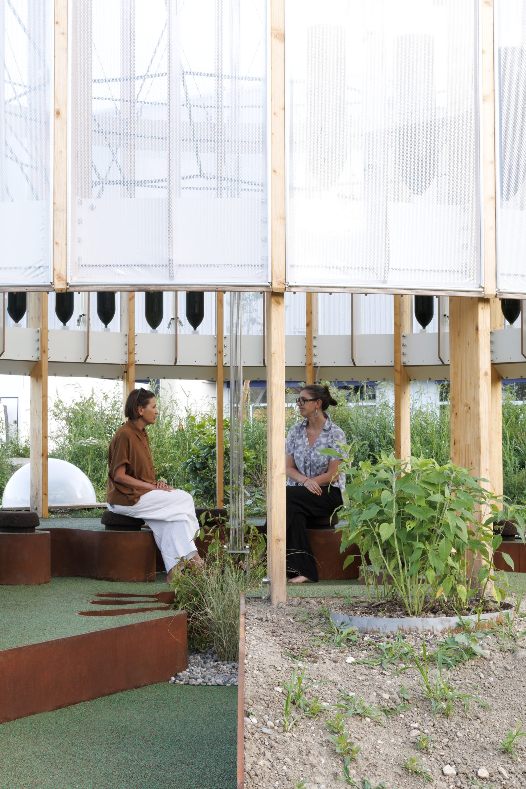 AirBubble restorative space by ecoLogicStudio. Photo by Pepe Fotografia.