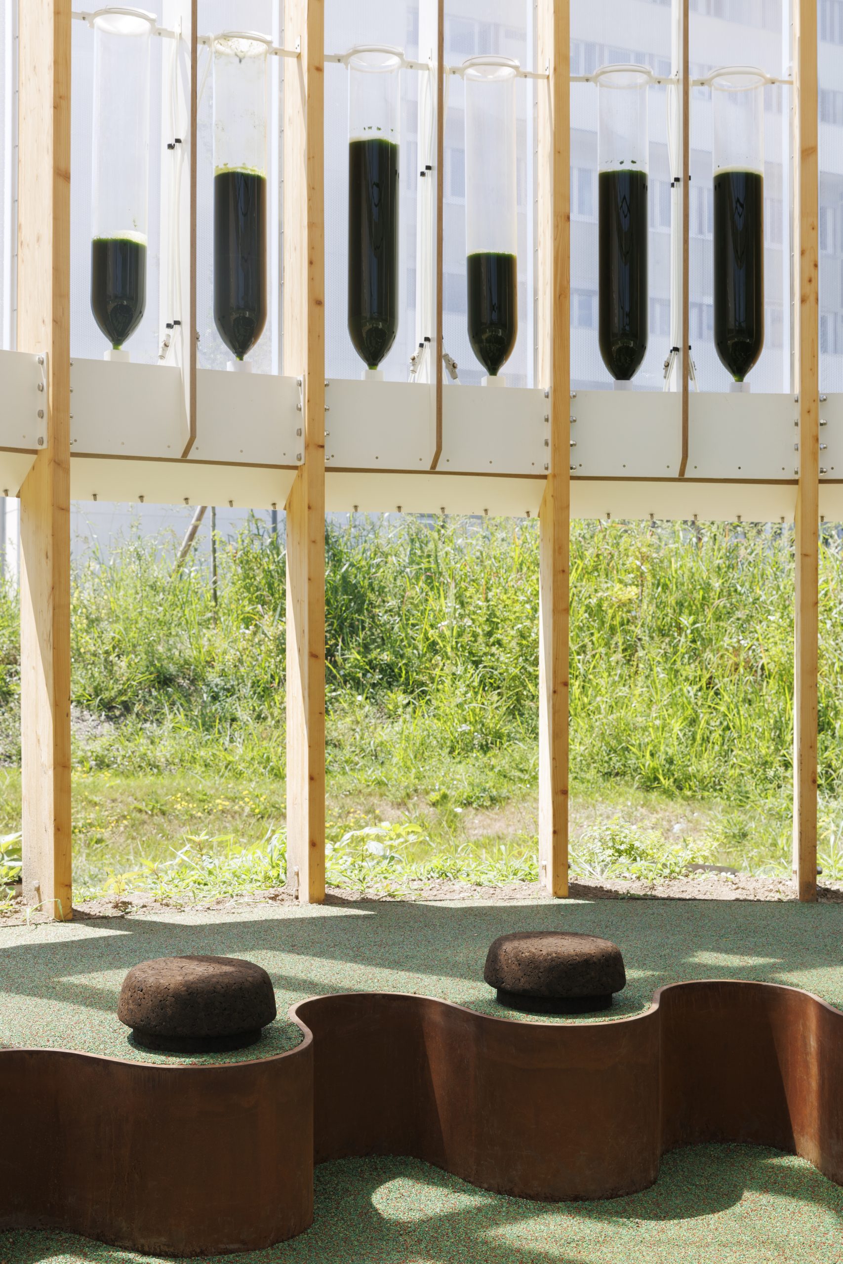 AirBubble restorative space by ecoLogicStudio. Photo by Pepe Fotografia.