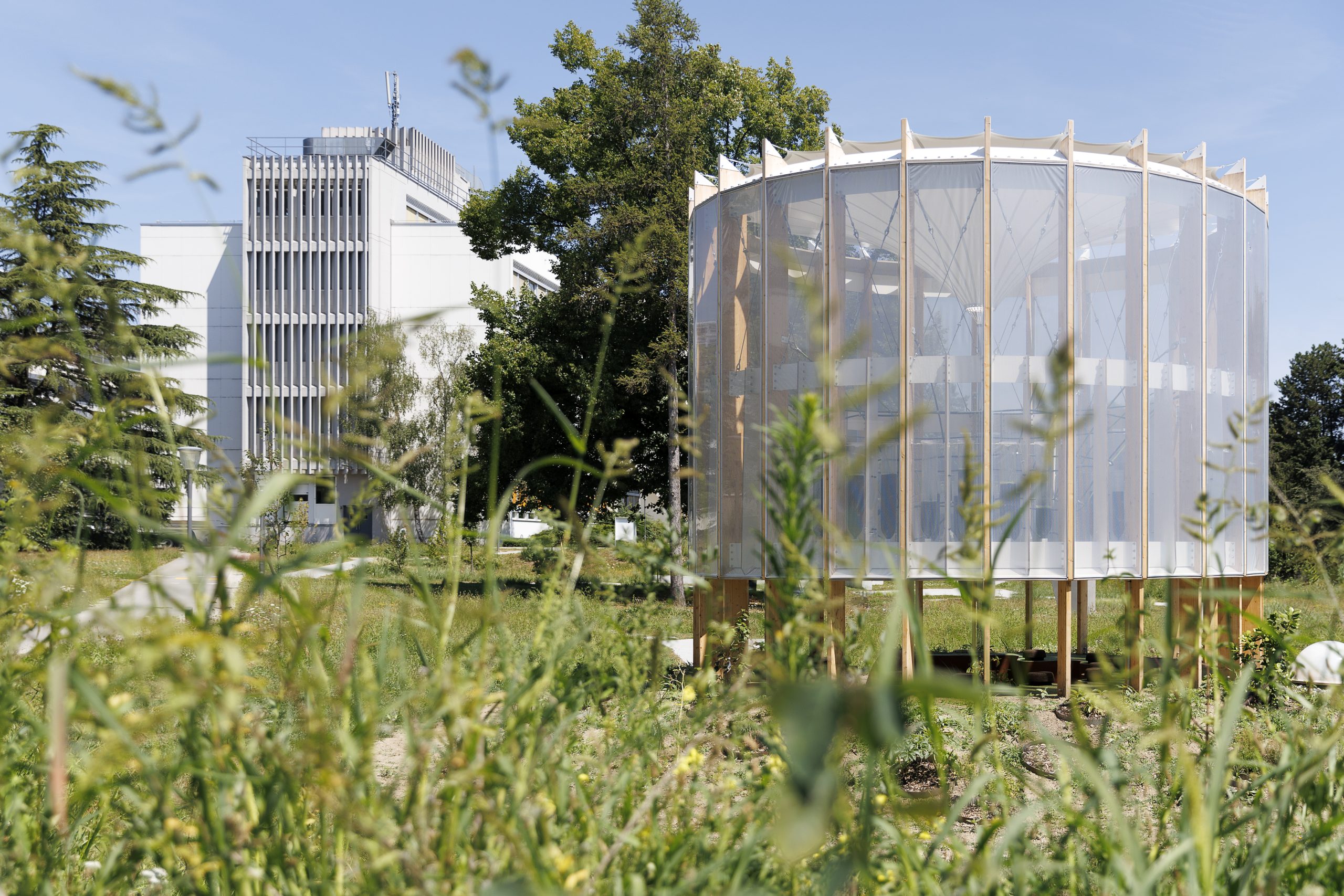 AirBubble restorative space by ecoLogicStudio. Photo by Pepe Fotografia.