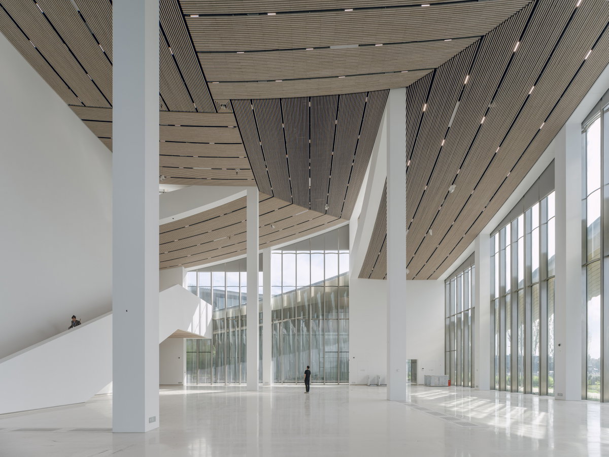 Contemporary art gallery inside Suzhou Museum of Contemporary Art