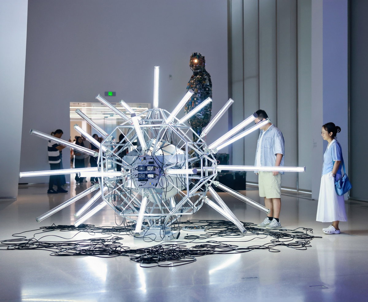 Landscape and pavilion sequence at Suzhou MoCA