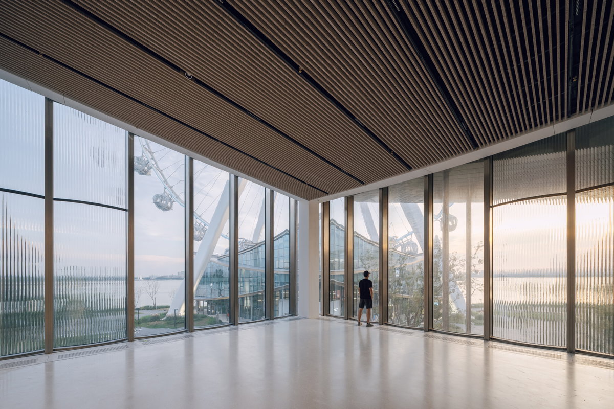 Exhibition space inside Suzhou Museum of Contemporary Art