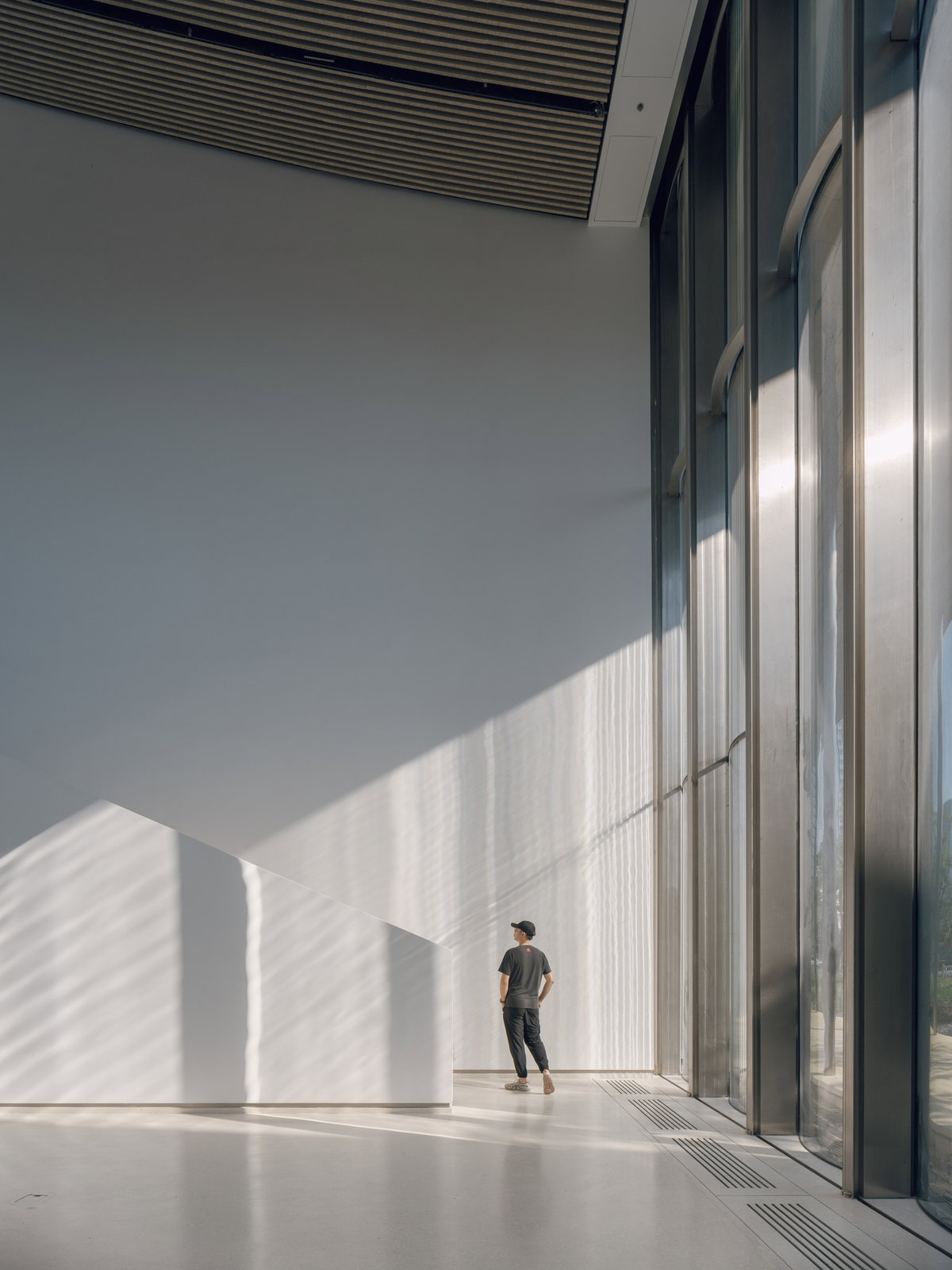 Gallery interior at Suzhou Museum of Contemporary Art