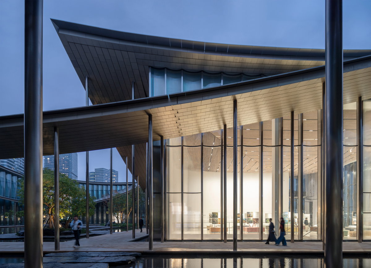 Exhibition gallery at Suzhou Museum of Contemporary Art