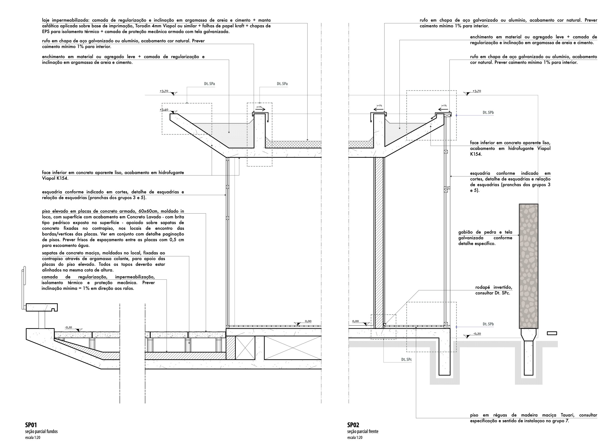 Casa Lucy in the Sky with Diamonds architectural drawing by YVA Arquitetura