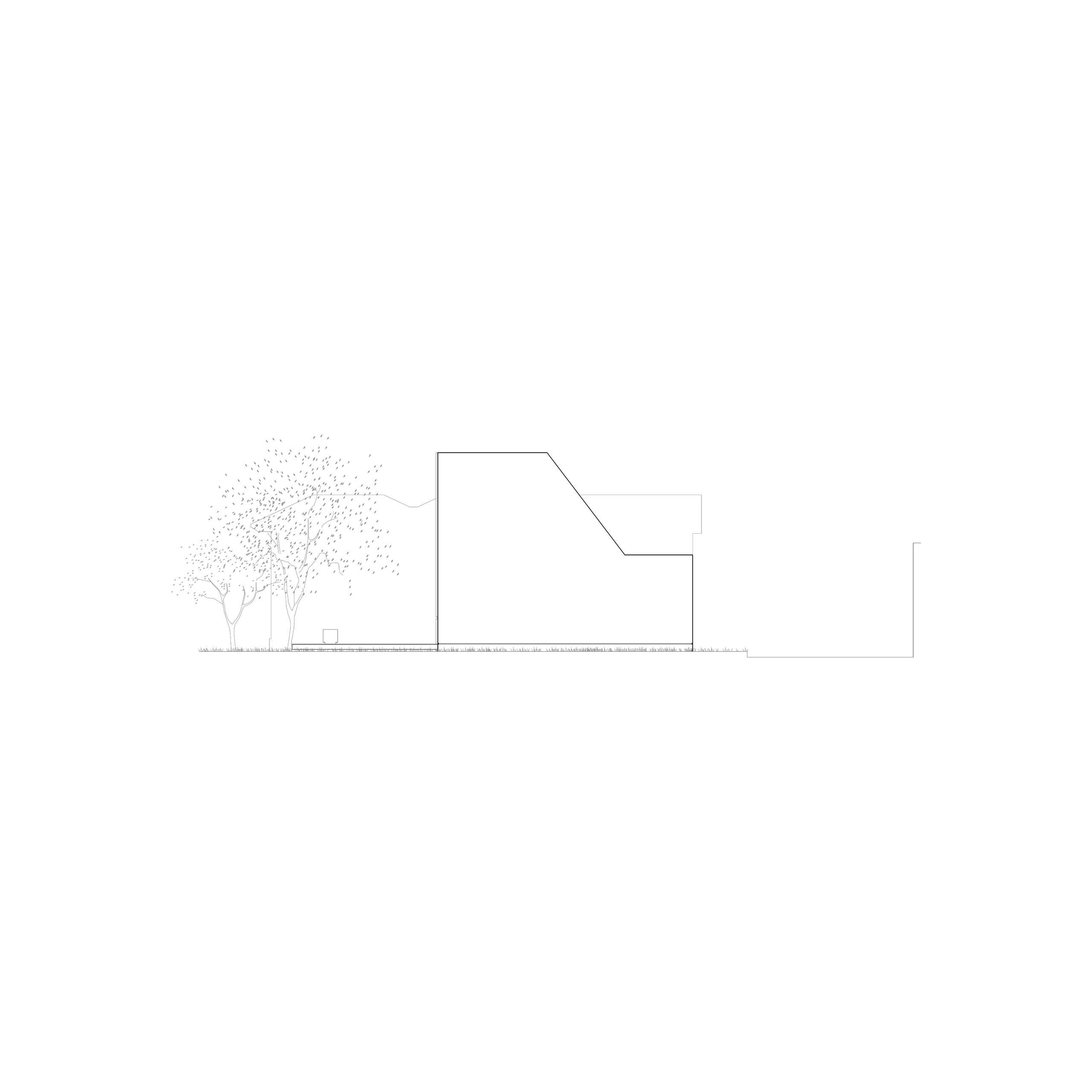 San Jeronimo Chapel architectural drawing by Esteras Perrote