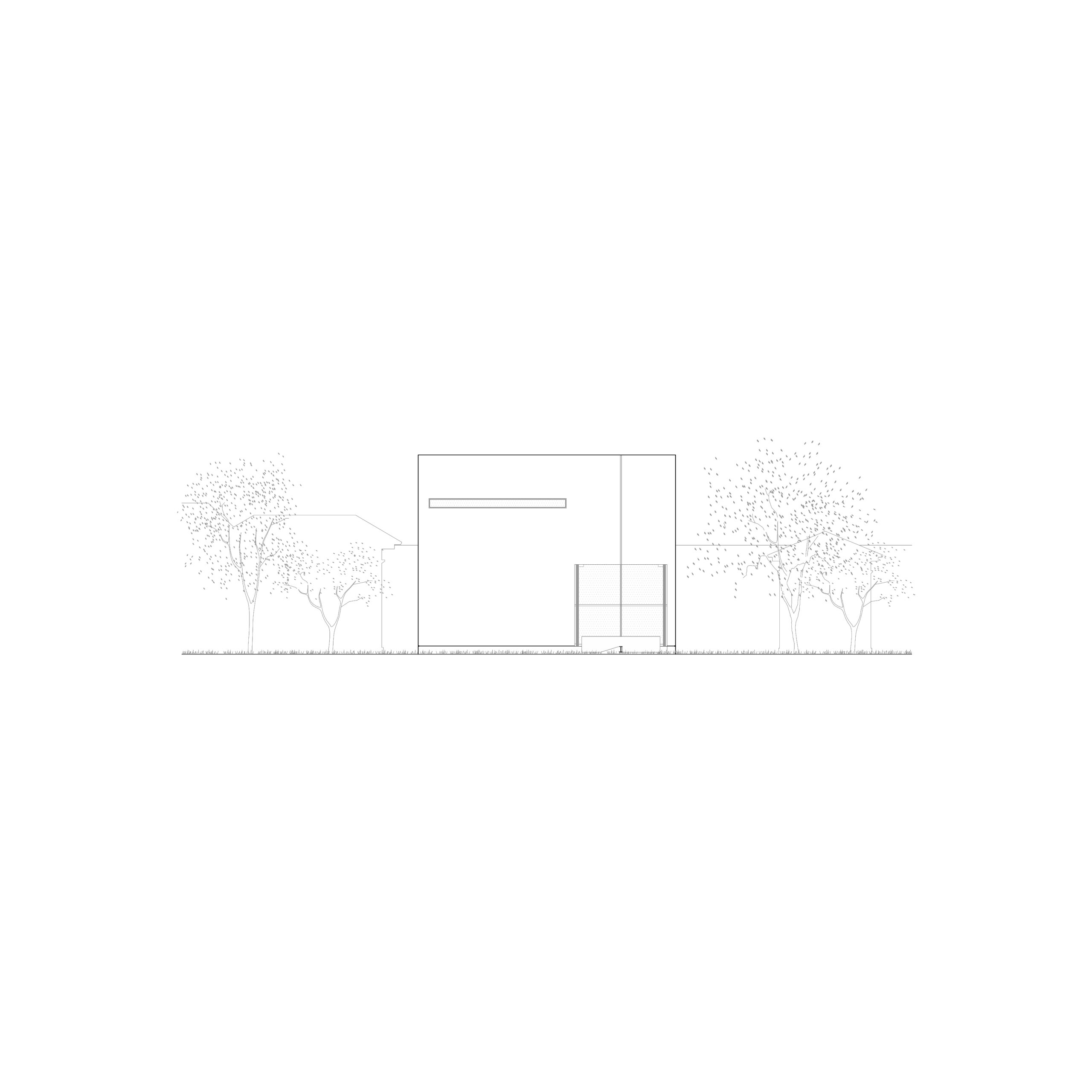 San Jeronimo Chapel architectural drawing by Esteras Perrote