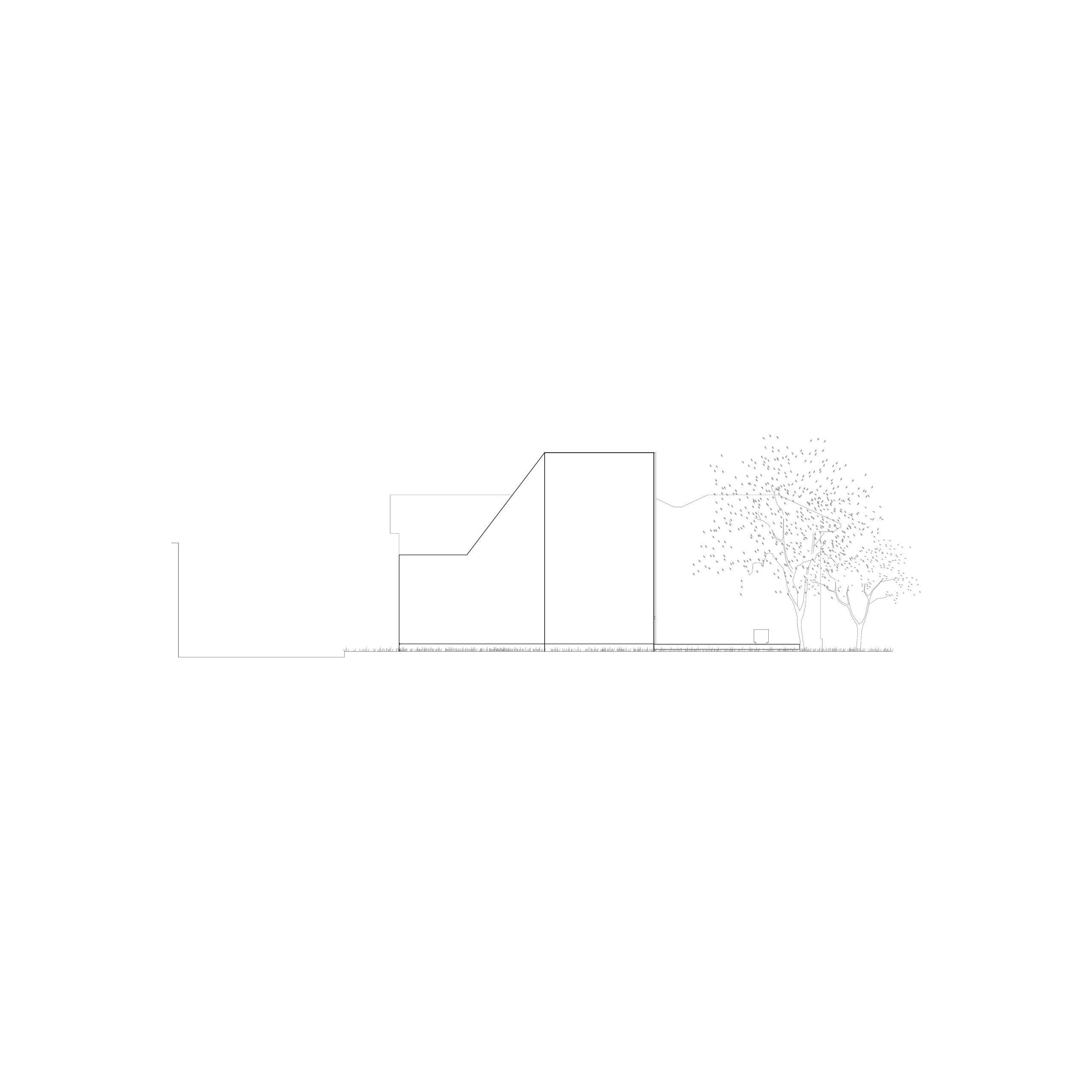 San Jeronimo Chapel architectural drawing by Esteras Perrote