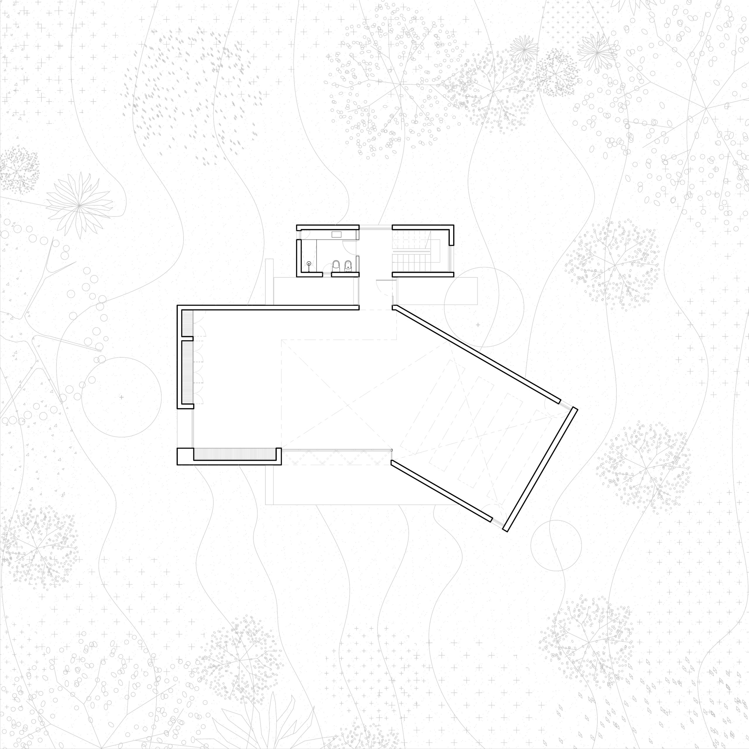 Ground-floor plan of Atelier Cambre