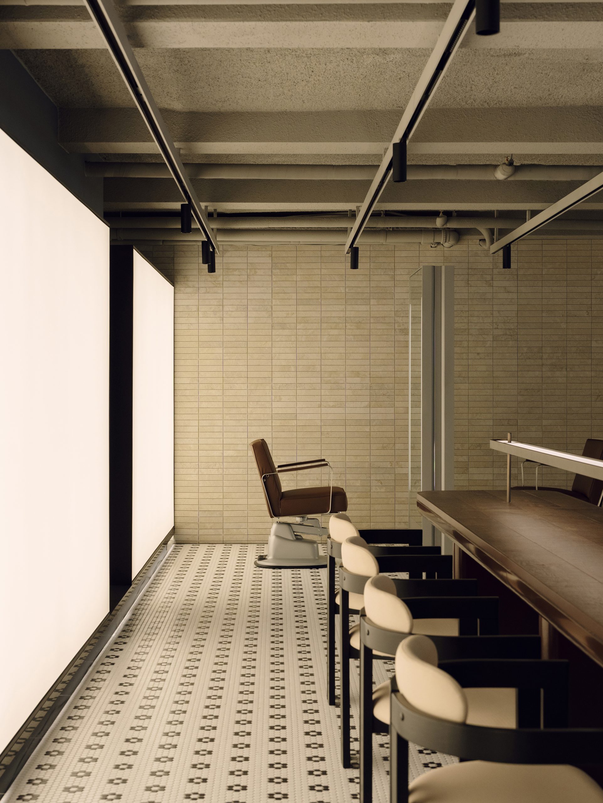 Textured surfaces catch natural and artificial light
