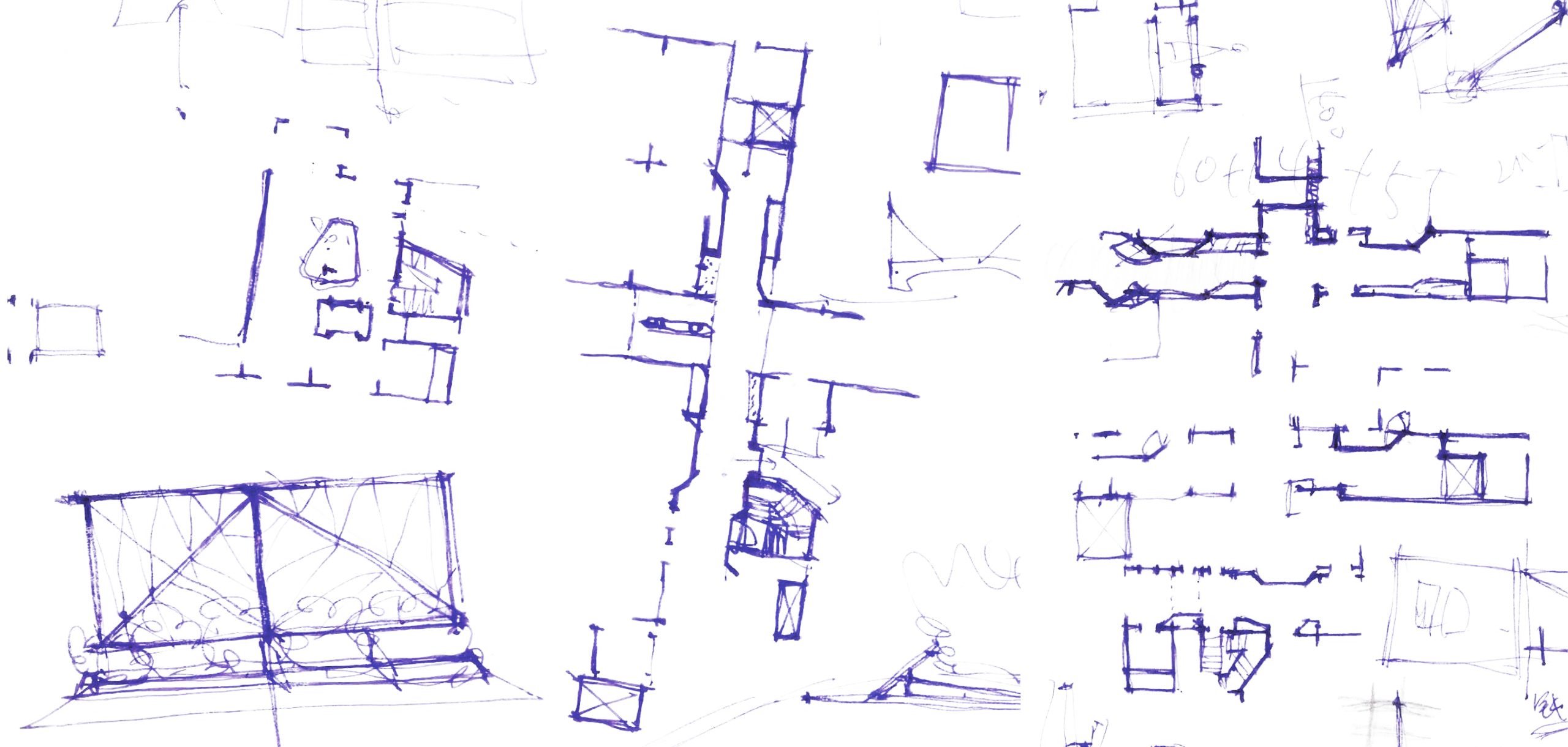 Concept sketch illustrating the regeneration strategy for Yanqing Li