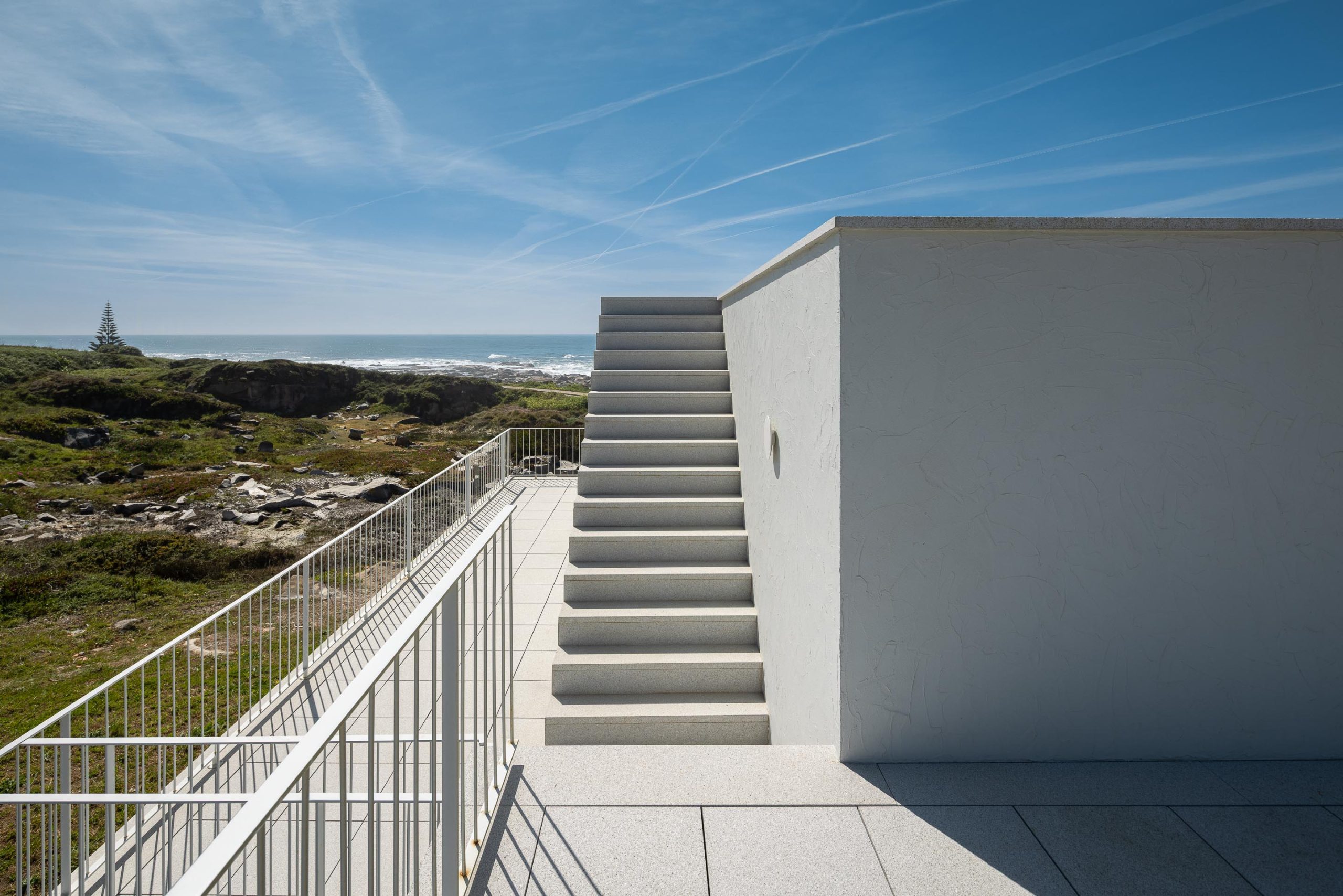Interior of Casa Âncora overlooking the Portuguese coast