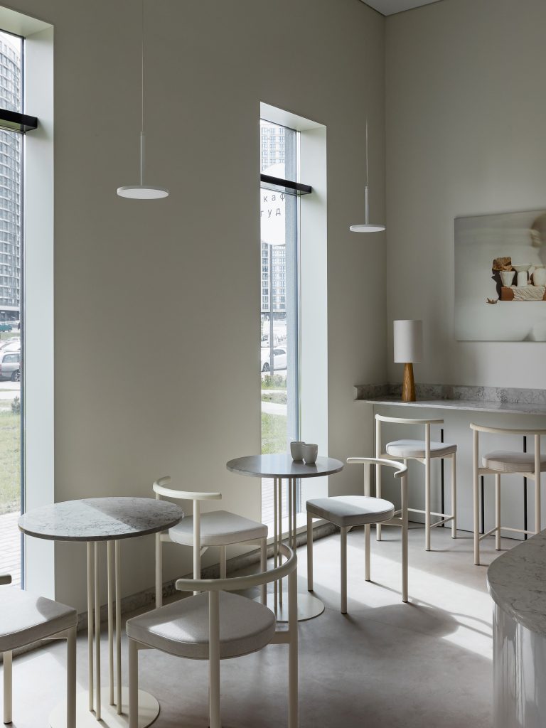 Cafe Goodies in Minsk, designed by Anna Lazar