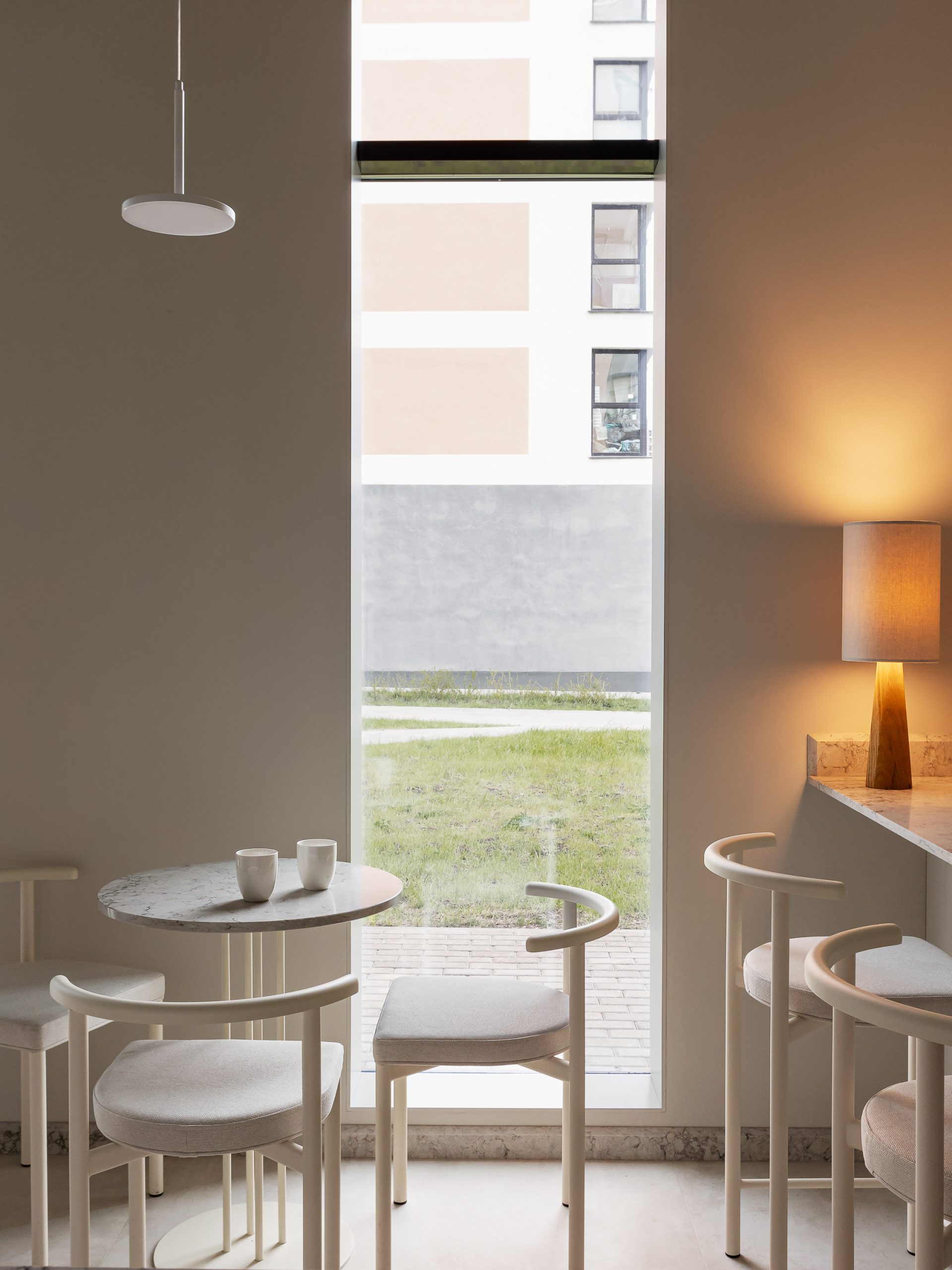 Cafe Goodies interior and seating in Minsk