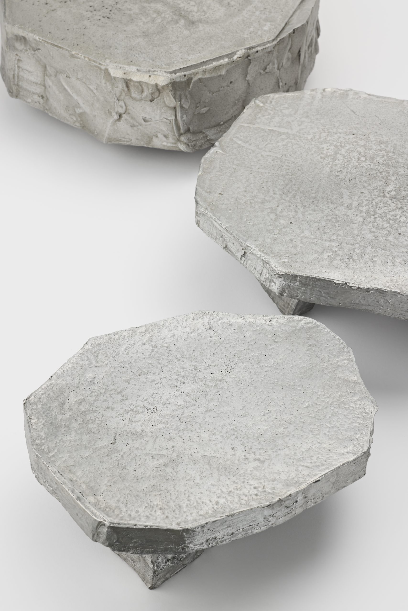 Cast aluminium sculpture from Eunkyung Lee’s Lying on the floor series