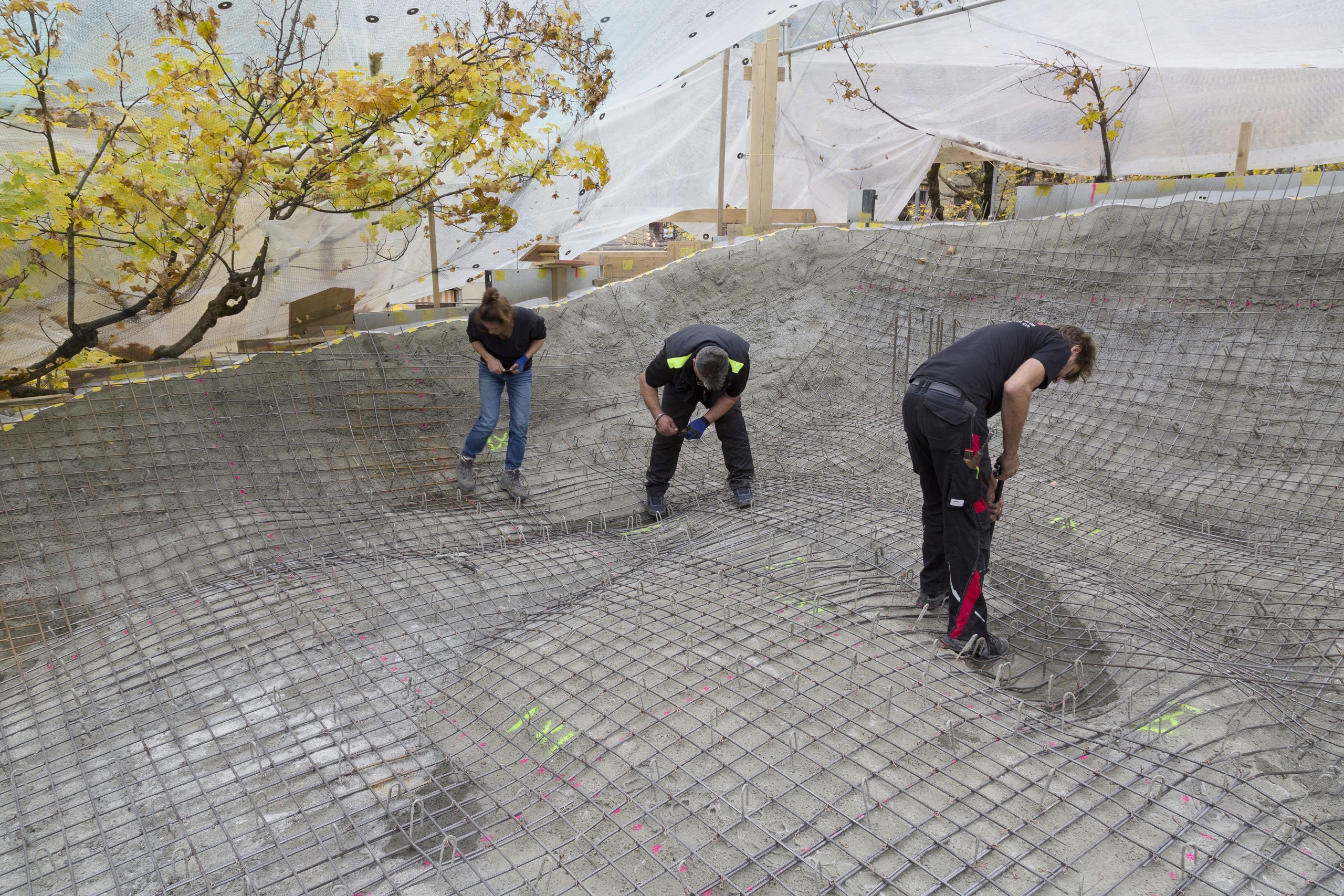 Produktionsprozess Dachkoerper Sandstein PROGR 4P6A6233 Andrea Vogel