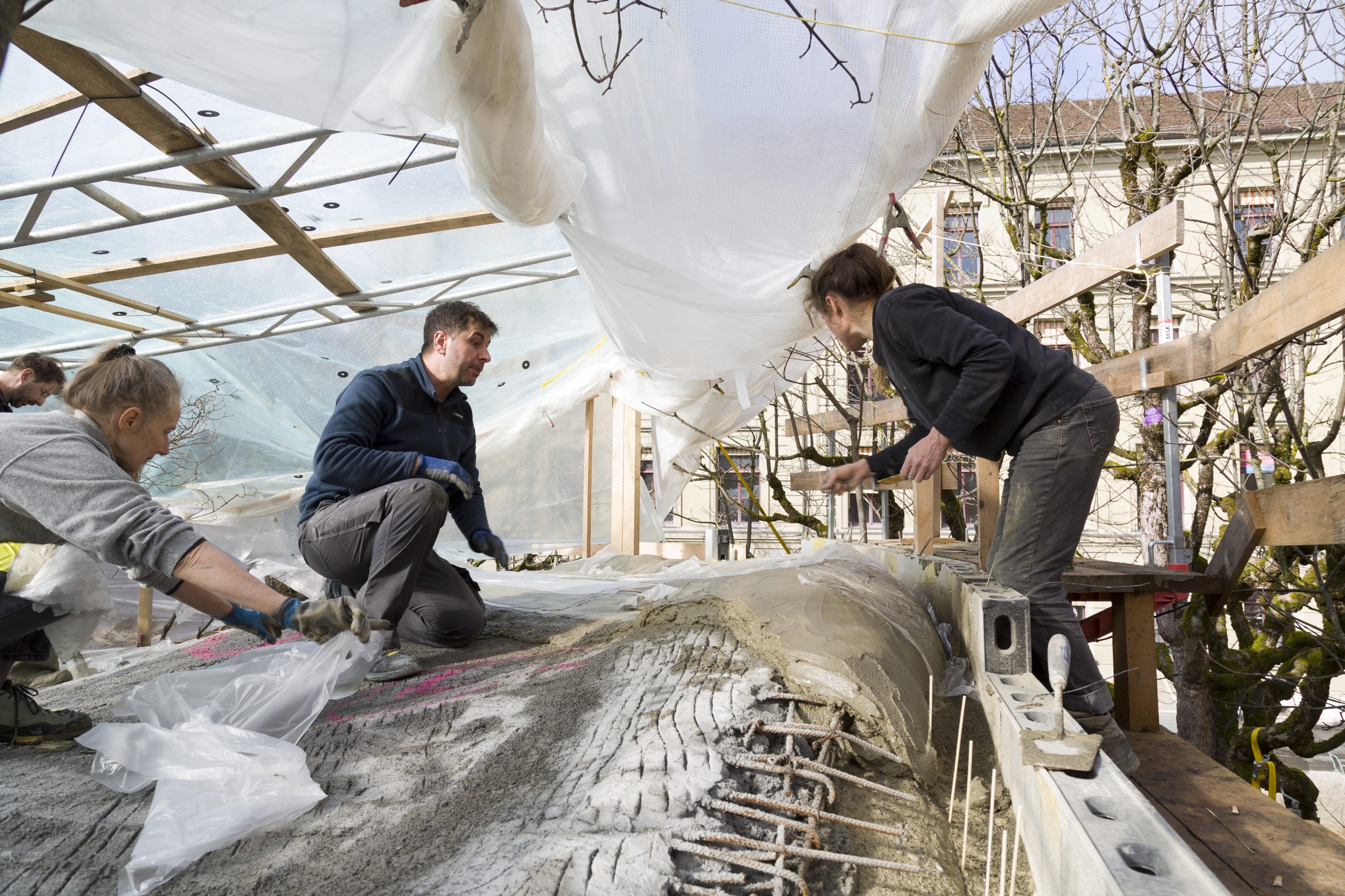 Produktionsprozess Dachkoerper Sandstein PROGR 4P6A7248 Teo Petruzzi