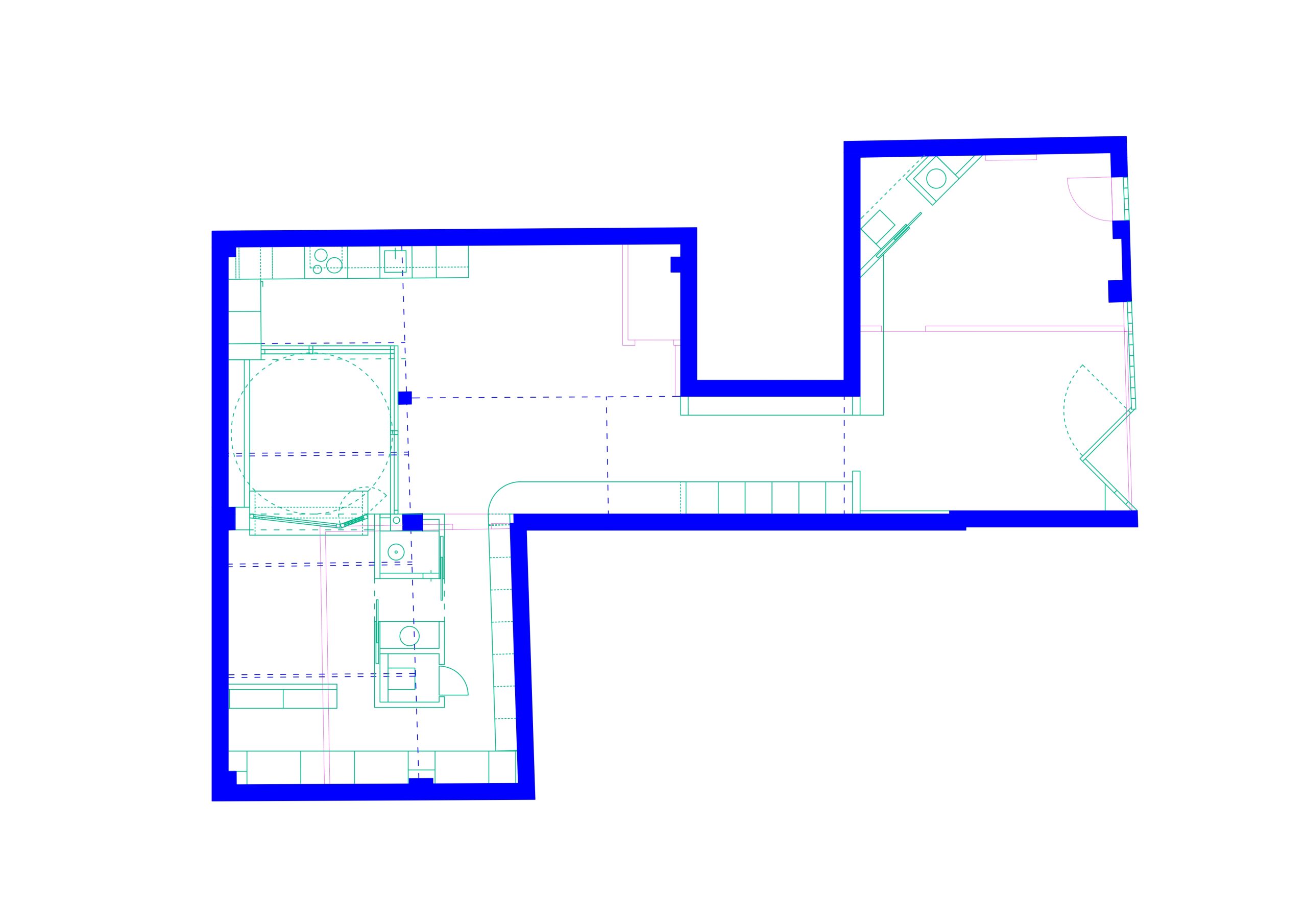 CAM Planta ba-rro, CAM house in Madrid