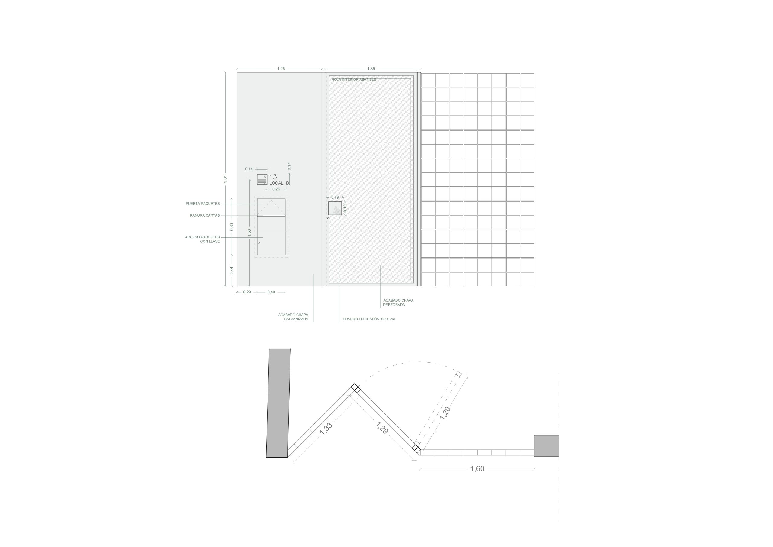 CAM puerta, CAM house in Madrid
