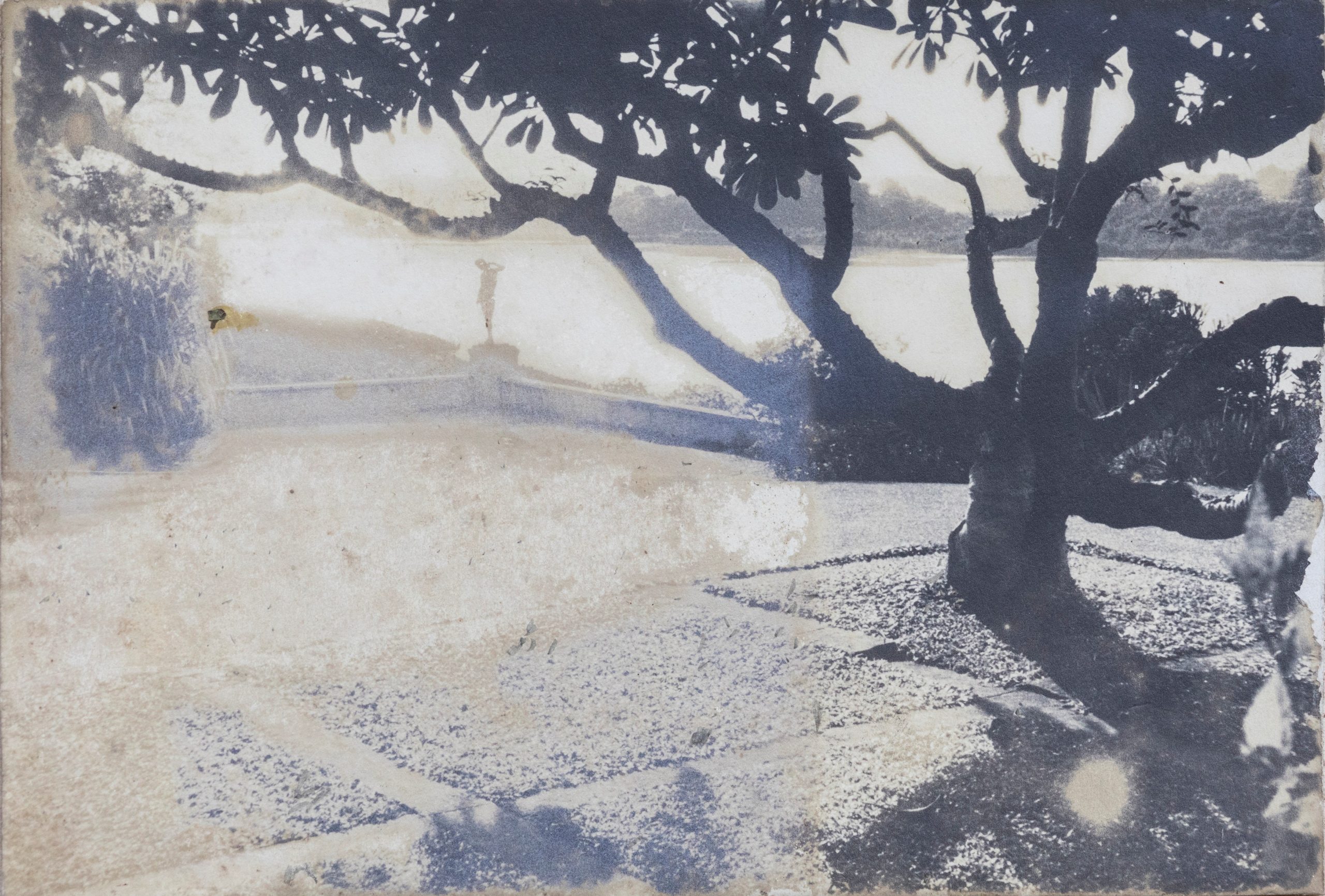 Archival photograph of Lunuganga by Geoffrey Bawa