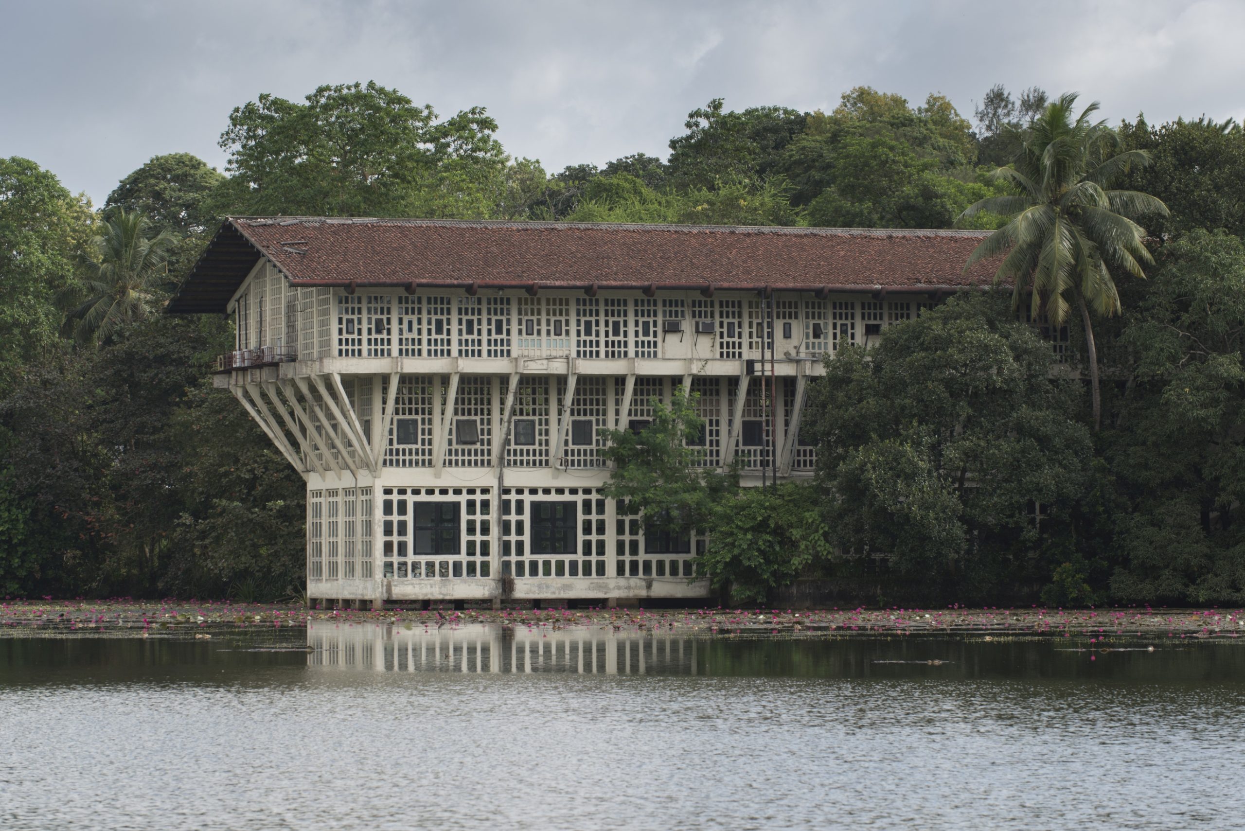 Administration Building of Ceylon Steel Corporation in Oruwala