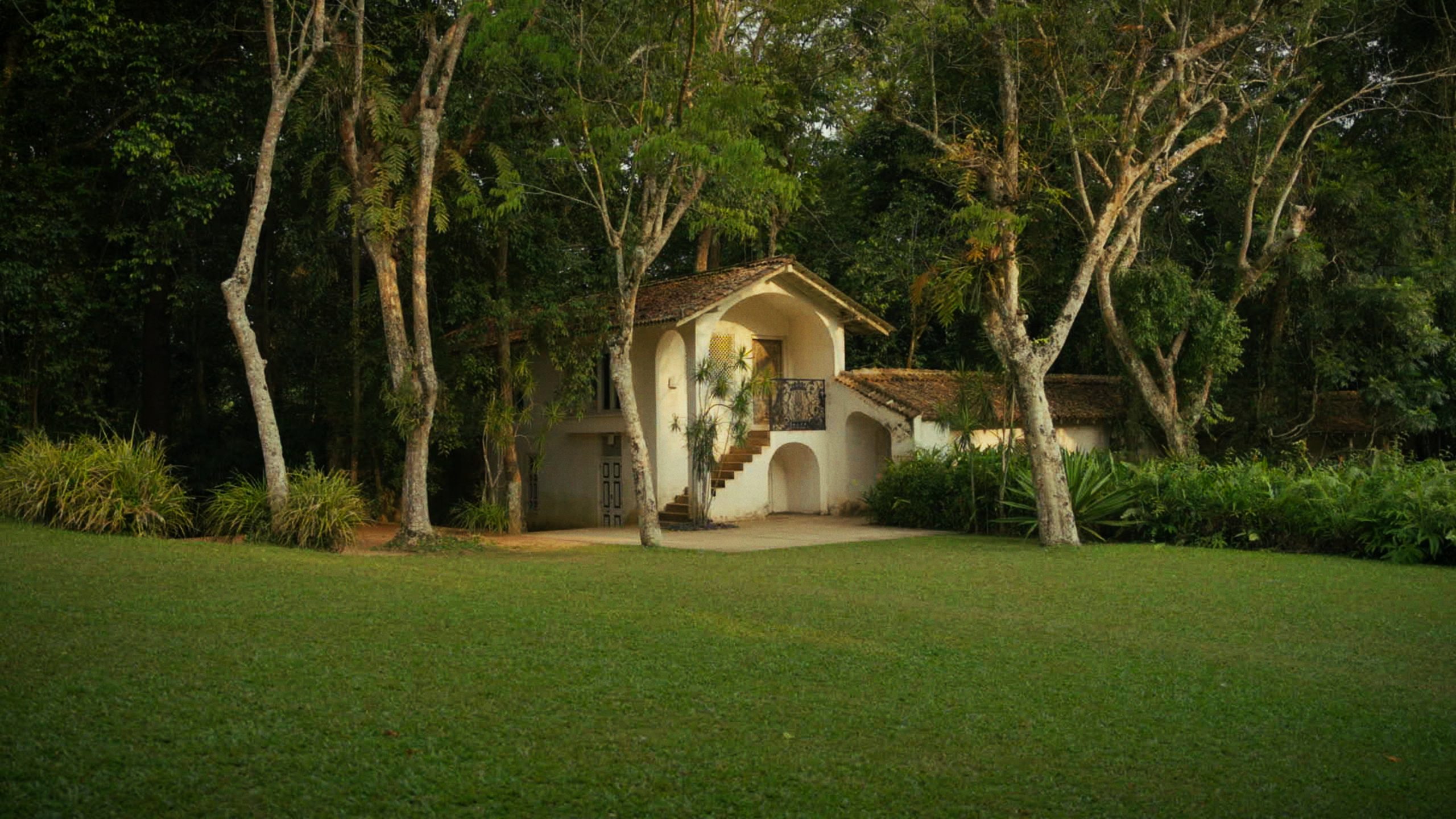 Main House at Lunuganga in Bentota, Sri Lanka
