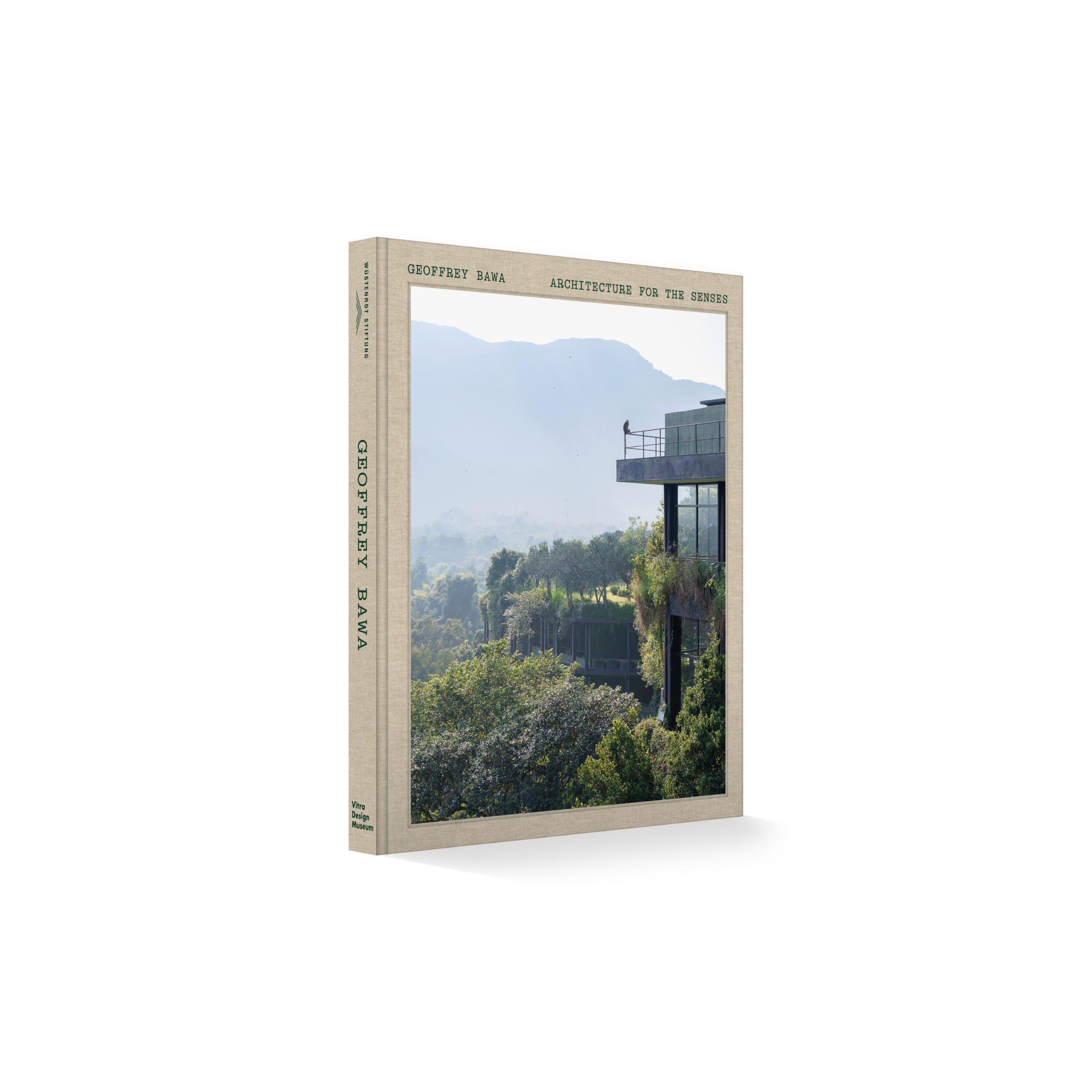 Publication cover for the Geoffrey Bawa exhibition
