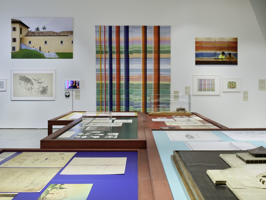 Installation view 01 of Geoffrey Bawa: Architecture for the Senses at the Vitra Design Museum