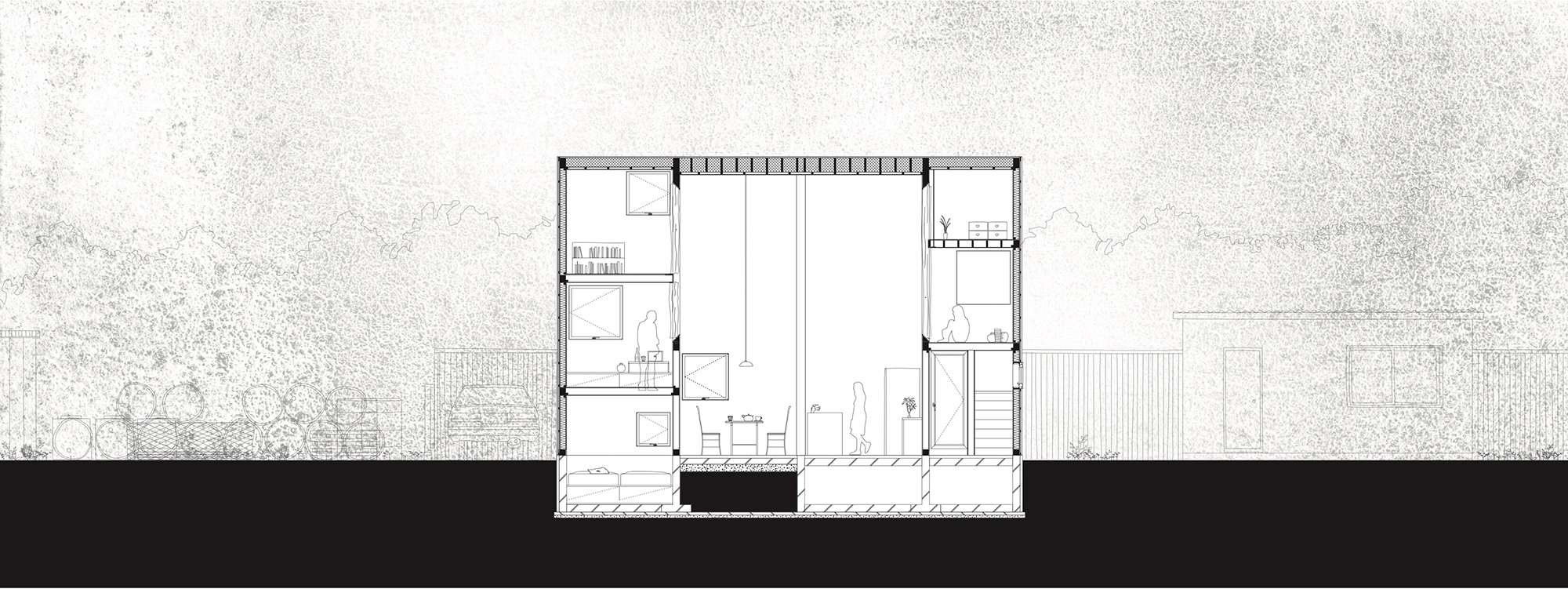 House of Trough — section