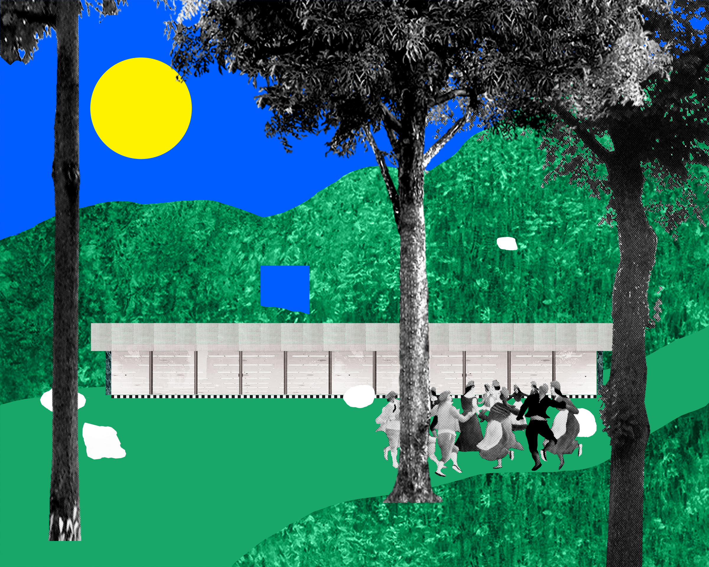 Cookie Cutter Retreat: ext collage