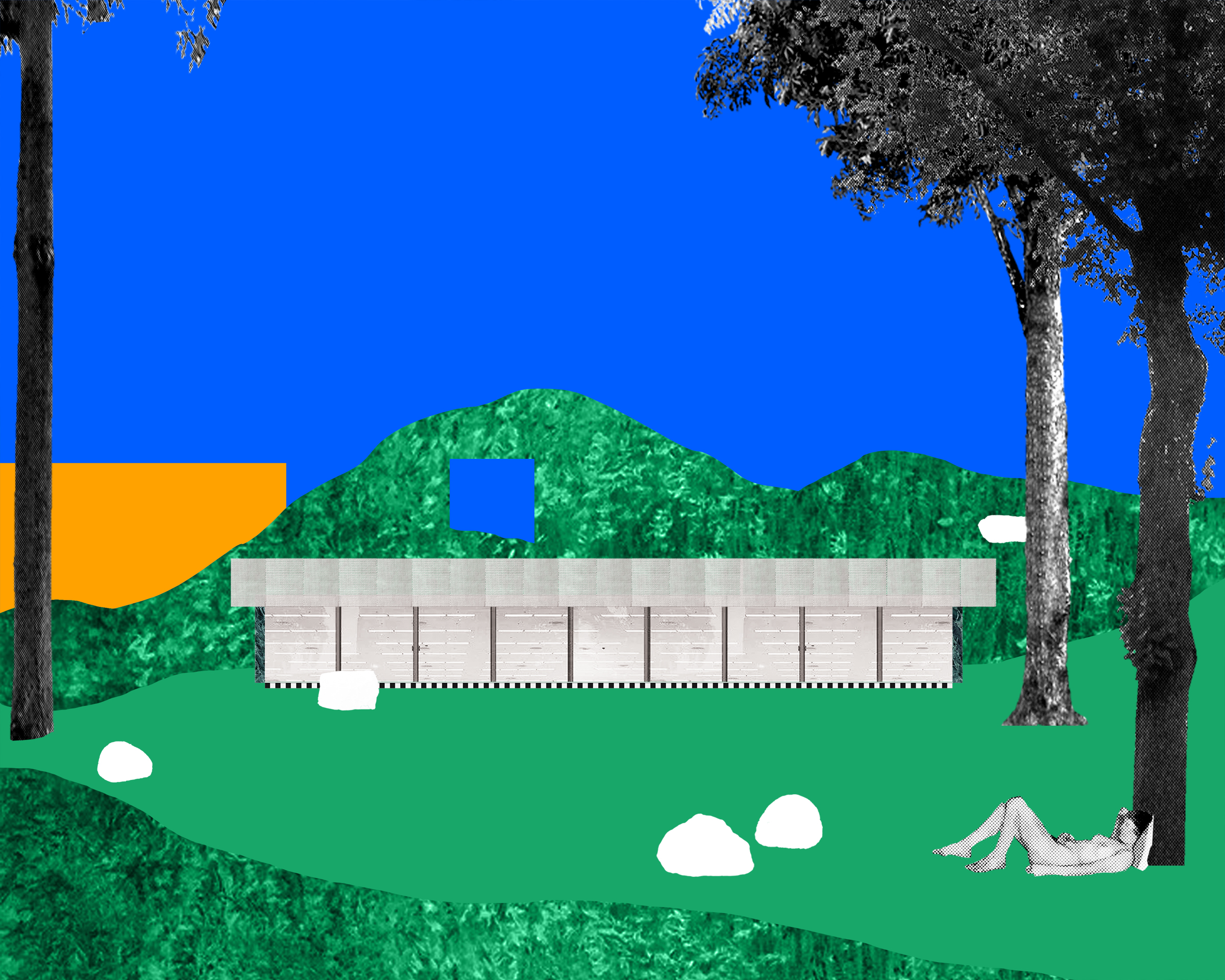 Cookie Cutter Retreat: ext collage
