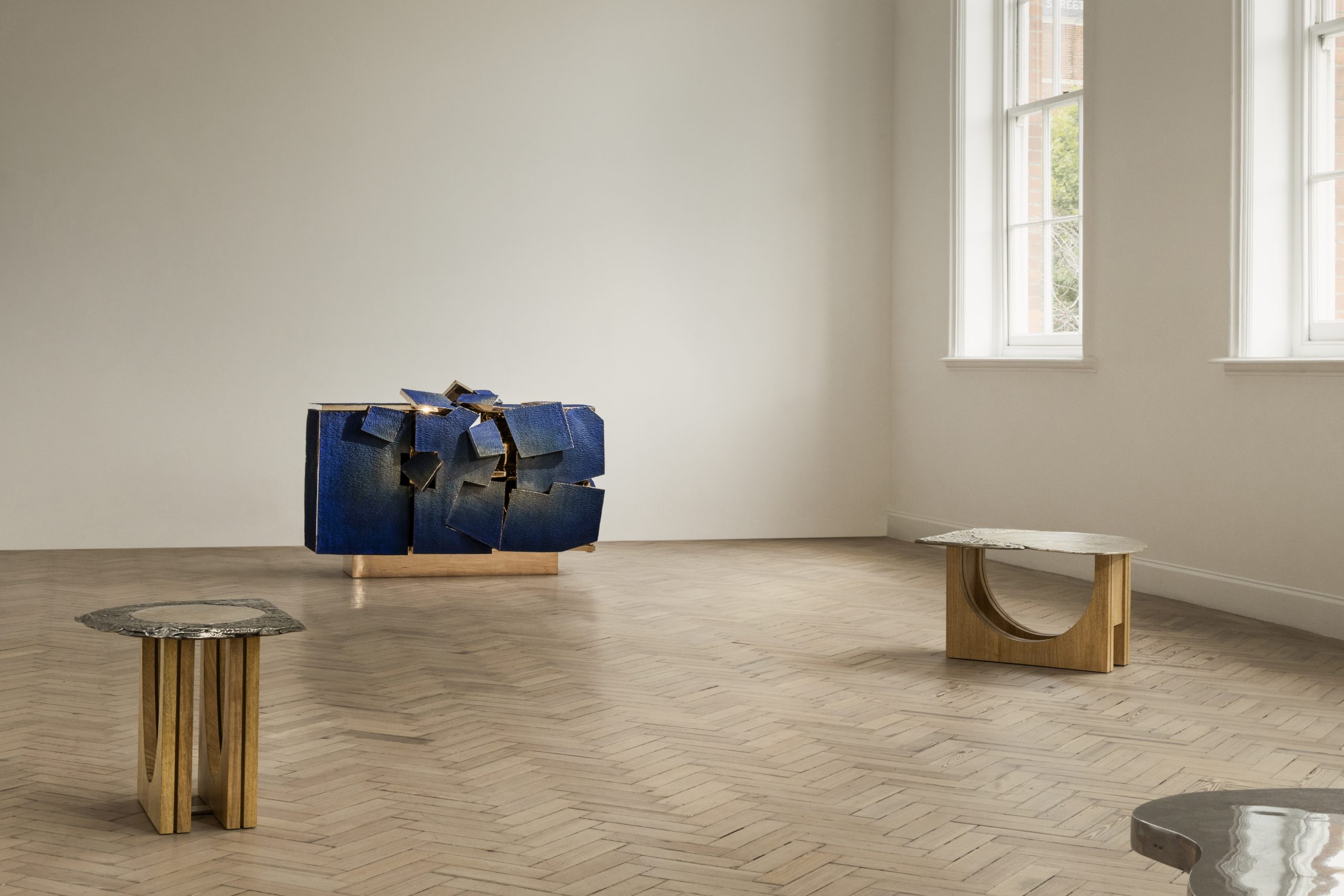Blue Weather exhibition installation view at Ladbroke Hall