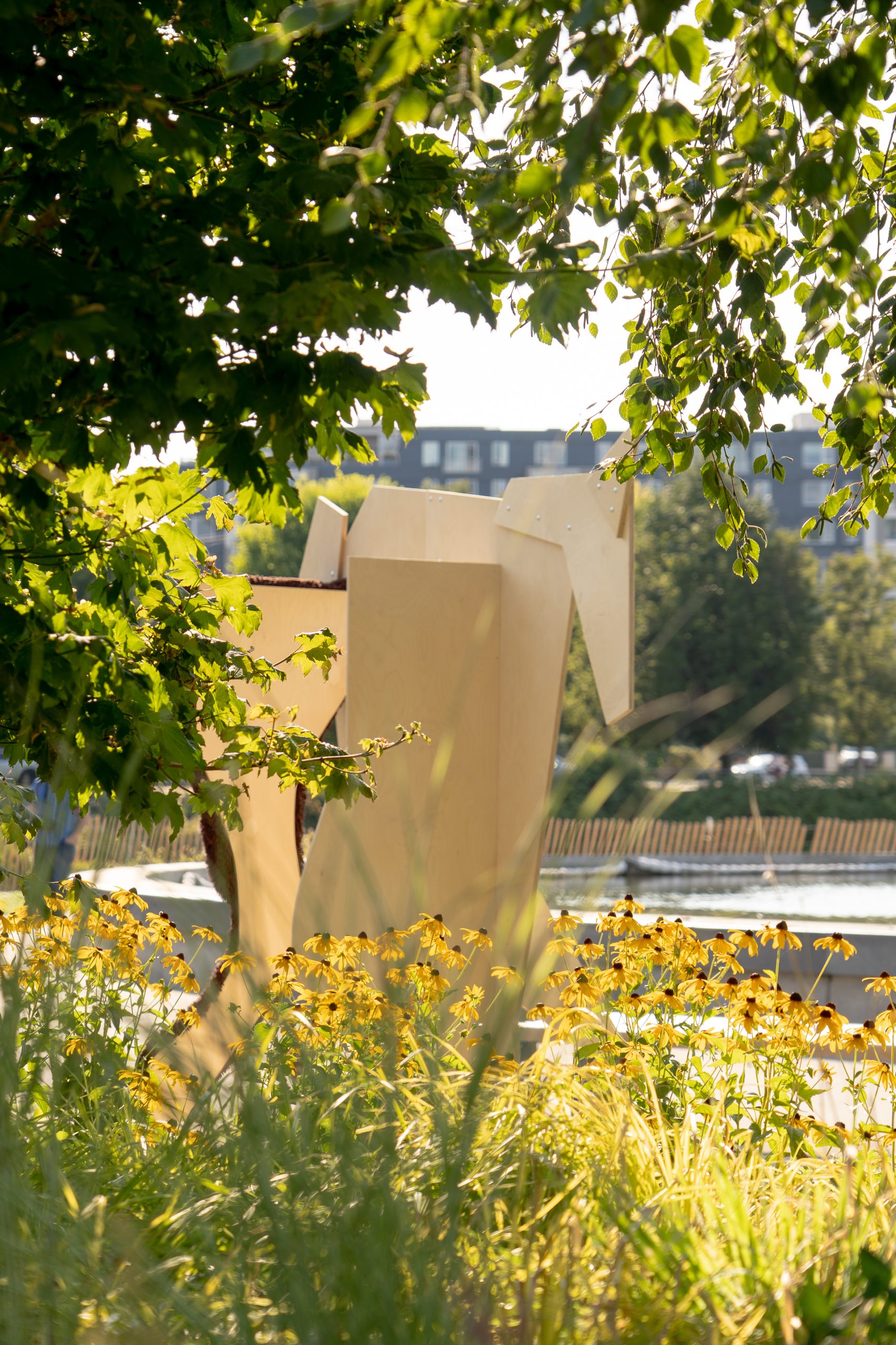 Gate Horse Side 1 — The Flatland Horse