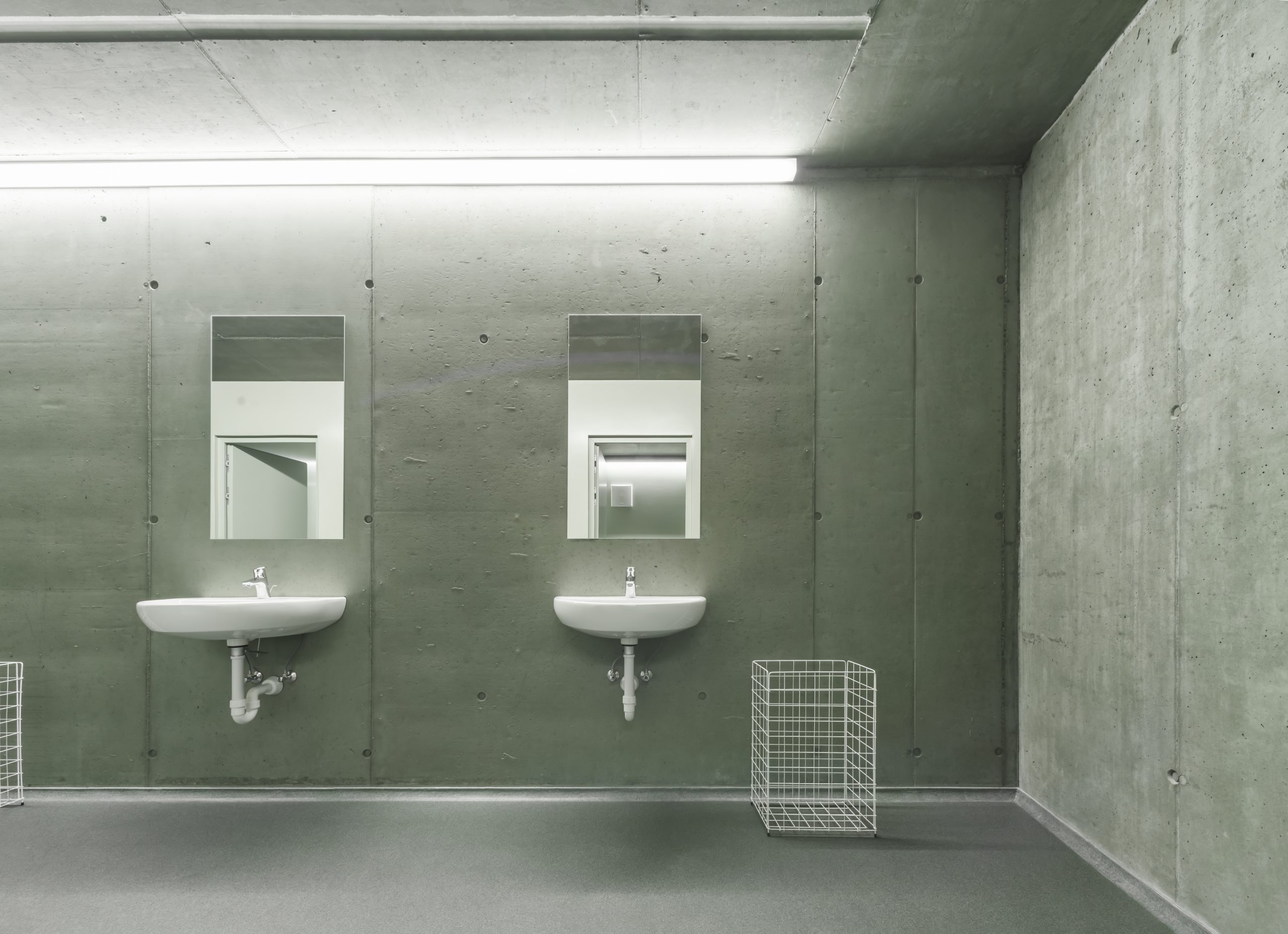 Civil Protection Centre Eyrs/Oris by Roland Baldi Architects, photograph by Oskar Da Riz