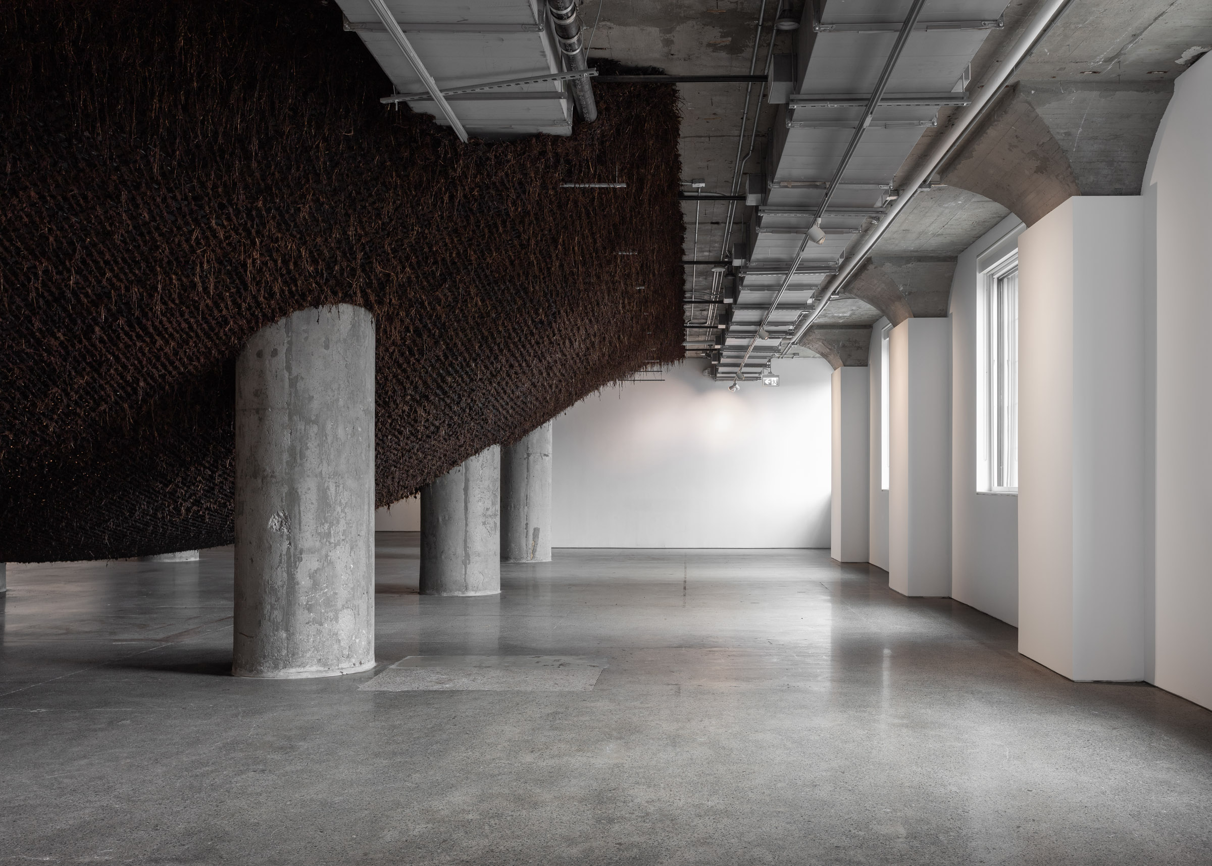 Delcy Morelos, Ombligo, installation view at MOCA Toronto, 2026