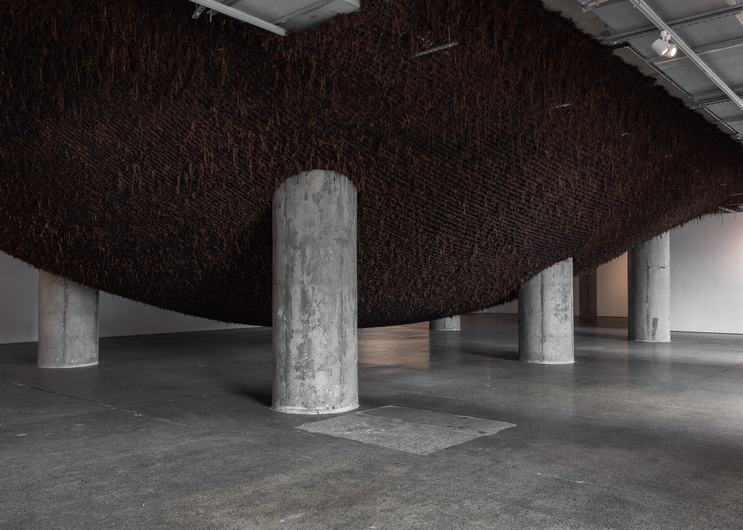 Delcy Morelos, Ombligo, installation view at MOCA Toronto, 2026