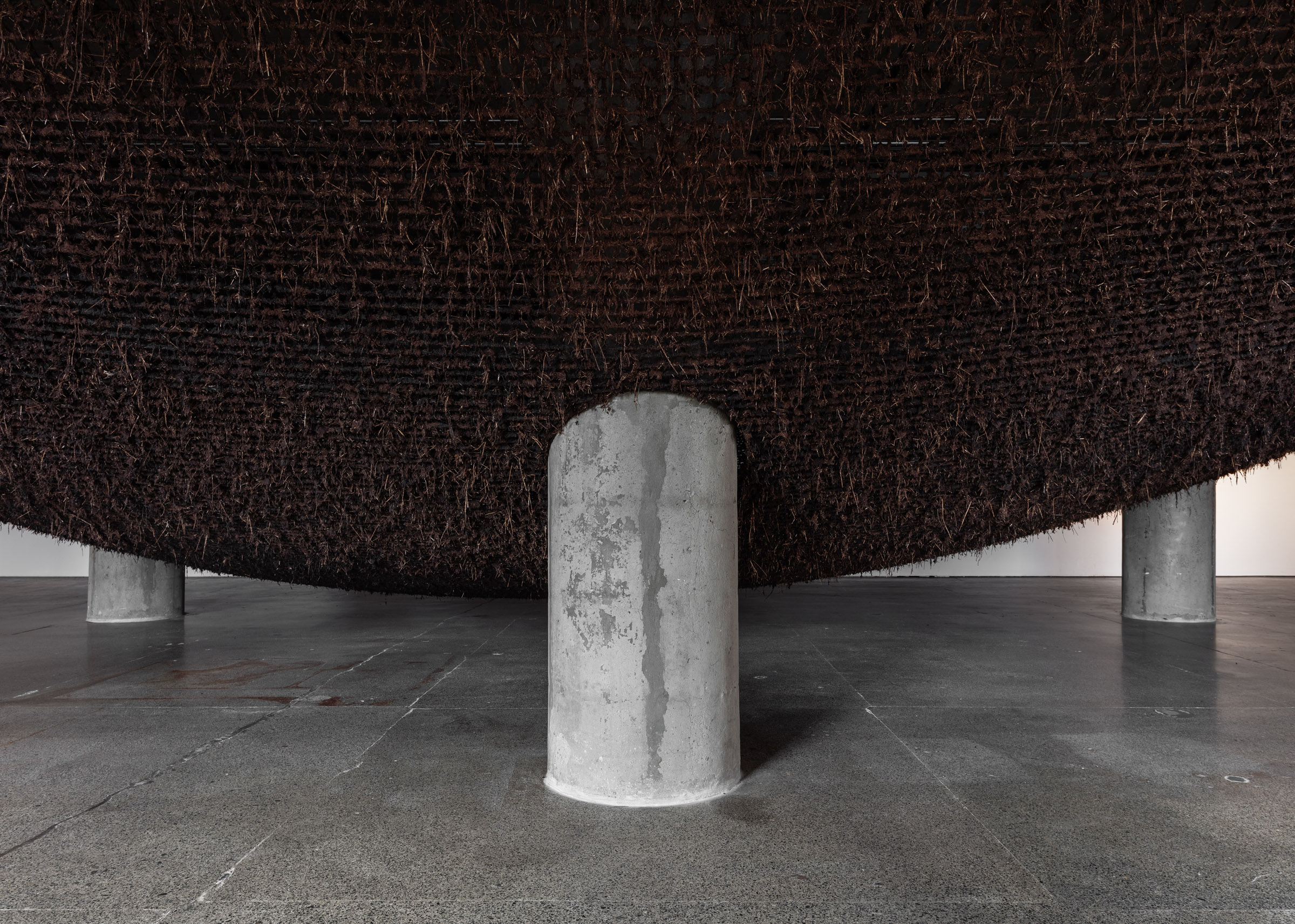 Delcy Morelos, Ombligo, installation view at MOCA Toronto, 2026