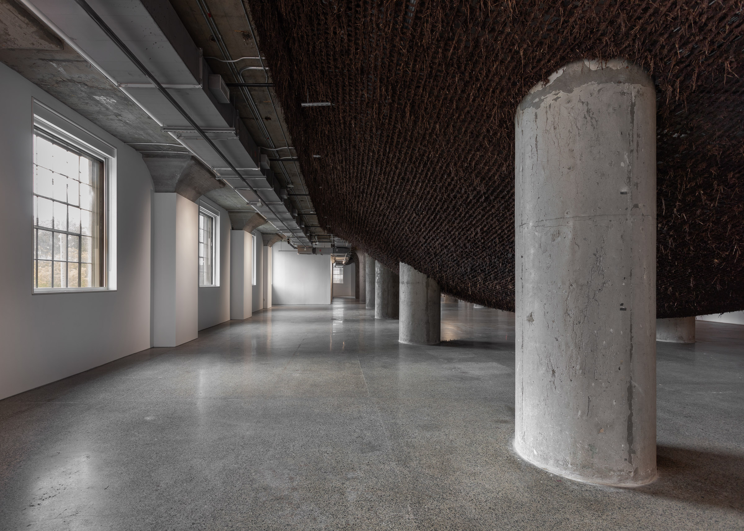 Delcy Morelos, Ombligo, installation view at MOCA Toronto, 2026