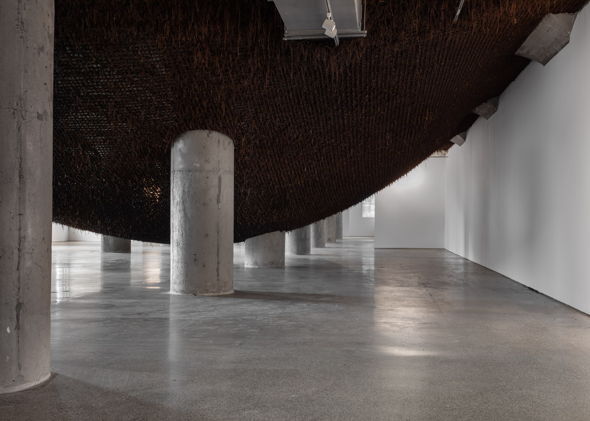 Delcy Morelos, Ombligo, installation view at MOCA Toronto, 2026