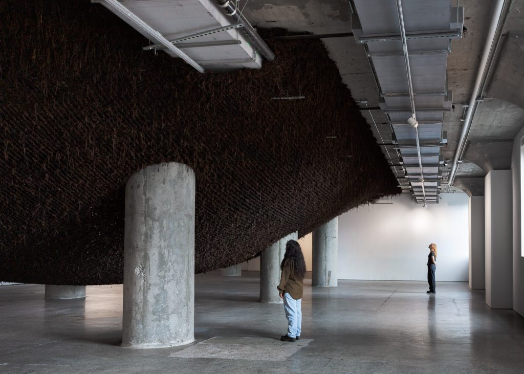 Delcy Morelos, Ombligo, installation view at MOCA Toronto, 2026
