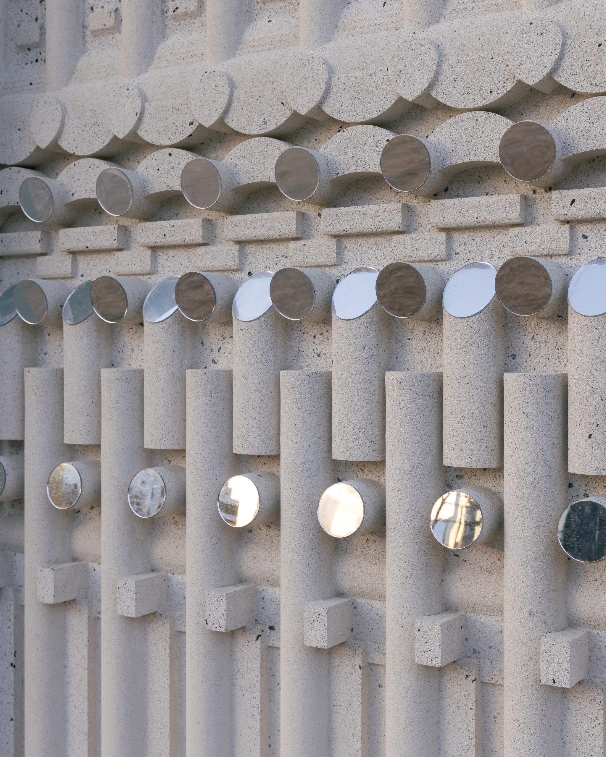 Echo installation by Bureau de Change at Songhyeon Green Plaza, Seoul Biennale 2025